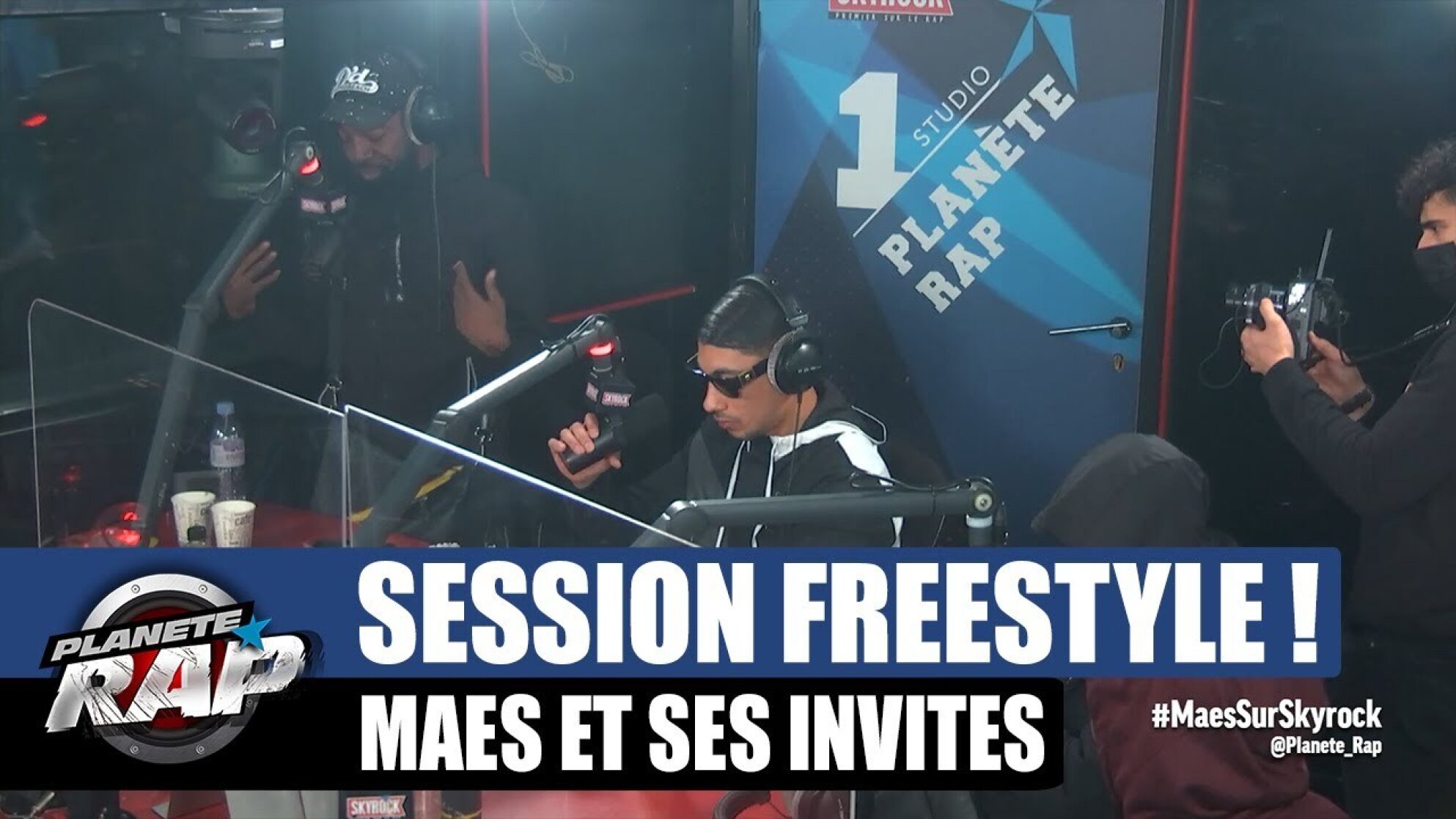 Maes - Session freestyle avec Da Uzi, Malty ASB, Dymé & Lemsa ! #PlanèteRap