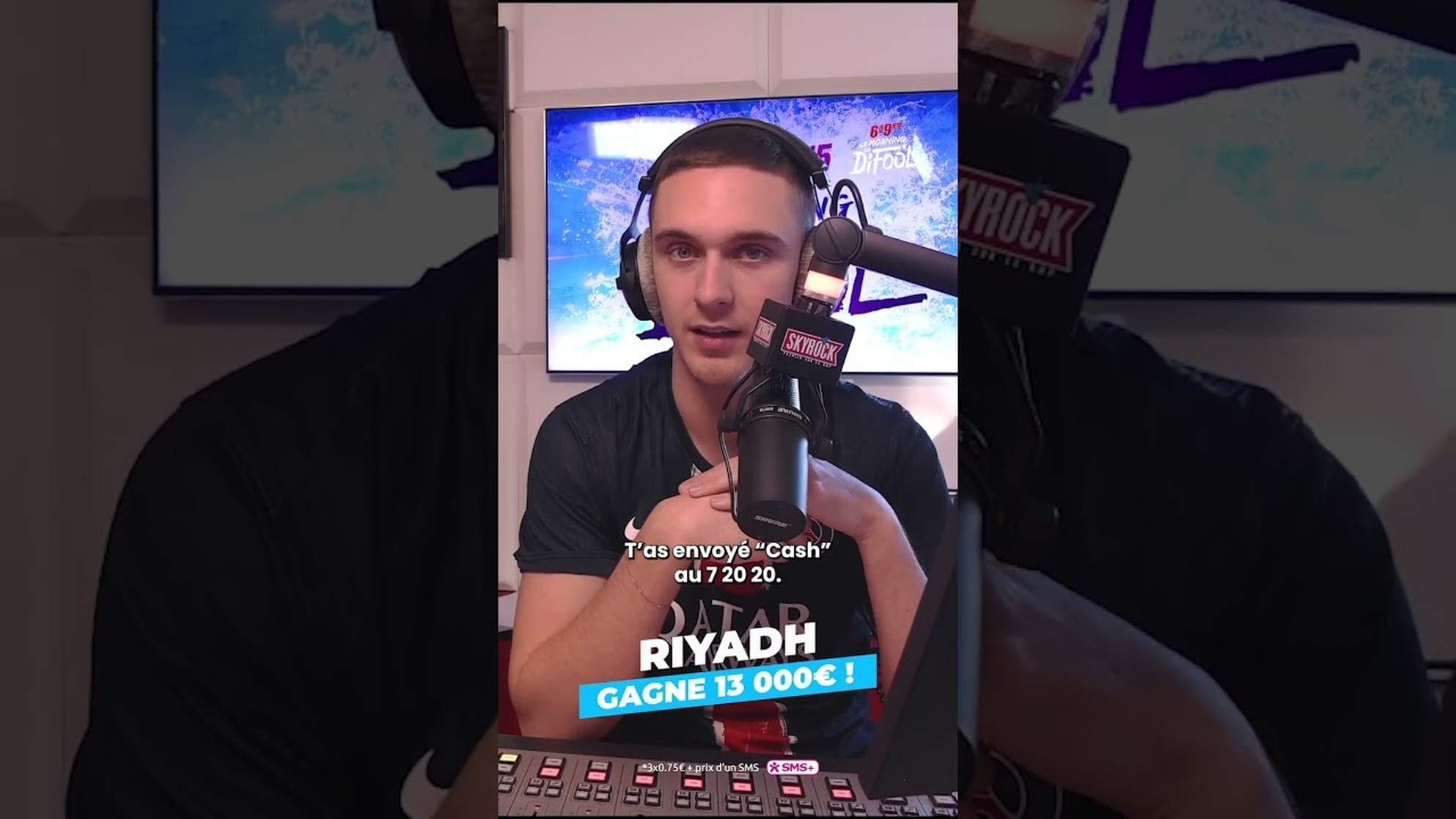 Riyadh gagne 13 000 euros #MorningDeDifool