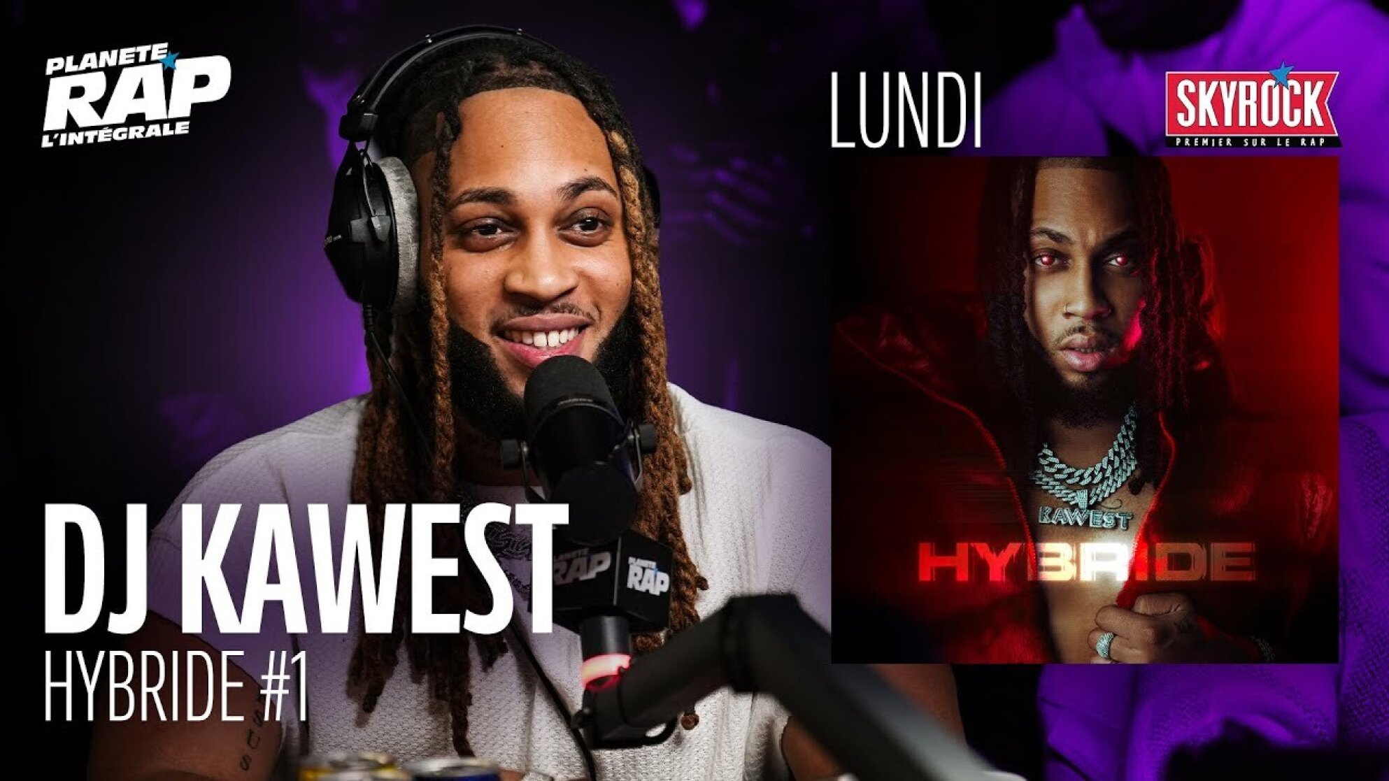 #PlanèteRap DJ Kawest "Hybride" avec Attaching Boy, Shannon, Krys, MVP, NIKO... & Fred Musa ! (1-5)