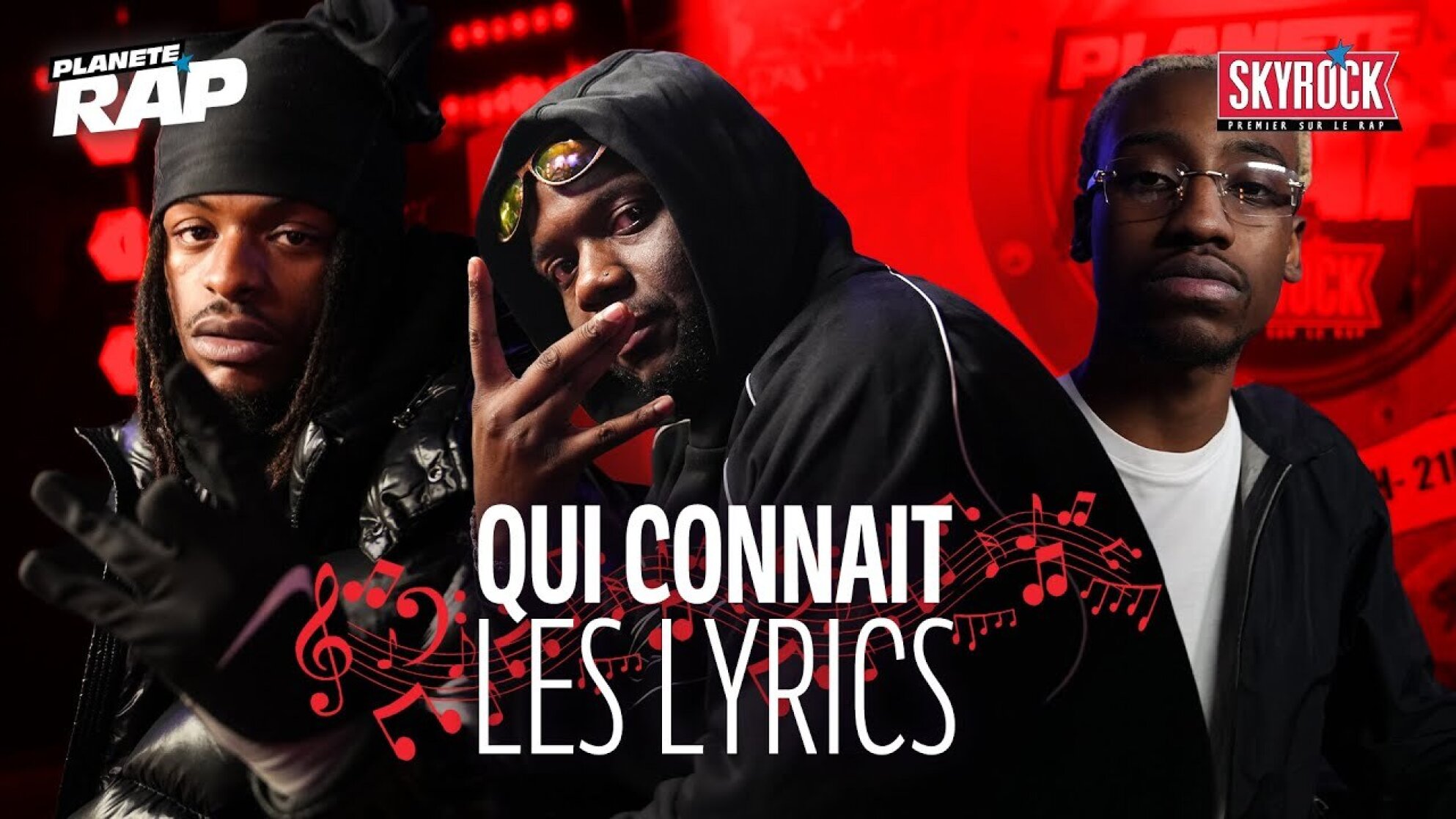 QUI CONNAÎT LES LYRICS avec Zed, Diddi Trix & TVLM ! #PlanèteRap