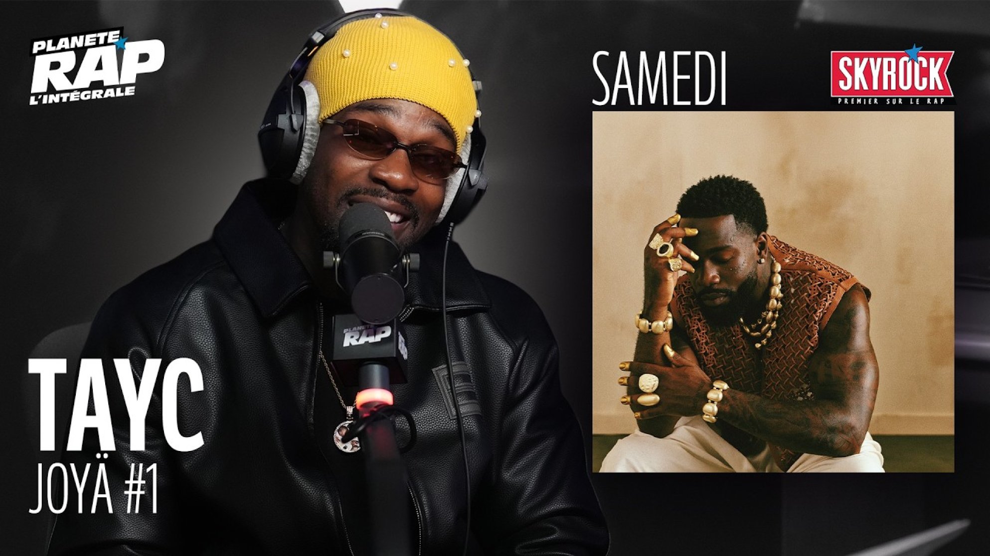 #PlanèteRap Tayc "JOŸA" avec Candice, Franck Lenar & Fred Musa ! (1-2)