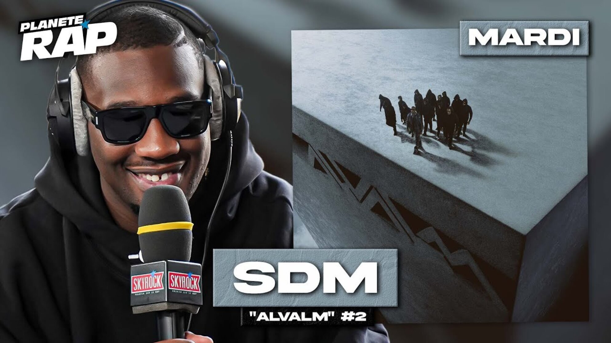 #PlanèteRap SDM "ALVALM" avec Slkrack, Ghenda, HZiki, Rodall, 2paname & Fred Musa ! (2/5)