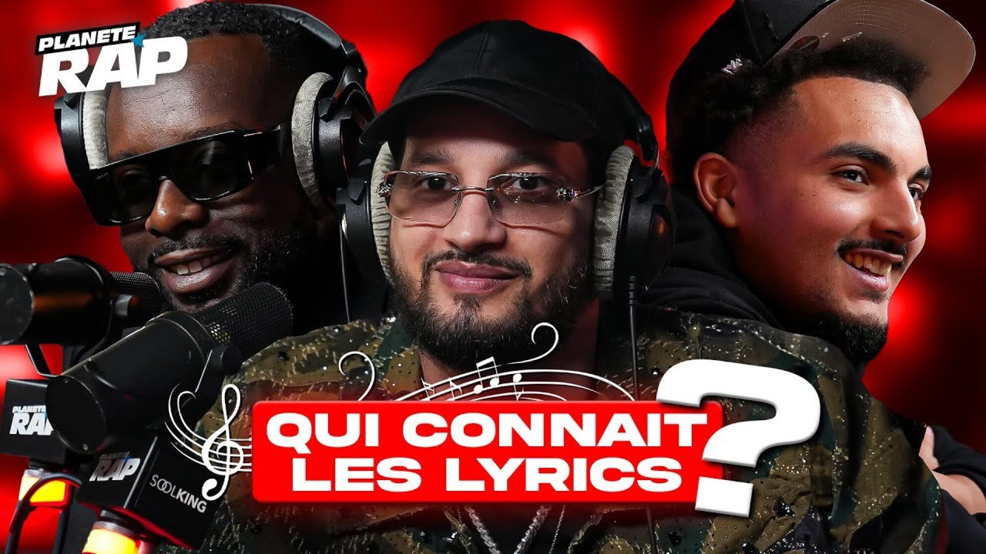 QUI CONNAIT LES LYRICS ? (avec Soolking, Gims, RK, Josas & Inso Le Véritable) #PlanèteRap