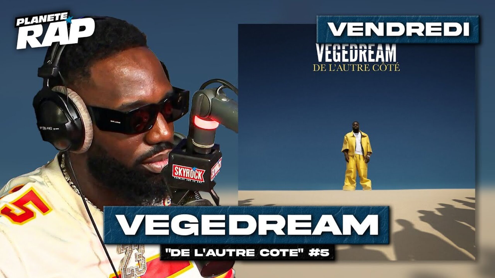 #PlanèteRap Vegedream "De l'autre côté" avec Driks, Yorssy, RKS, Laro & Fred Musa ! (5/5)
