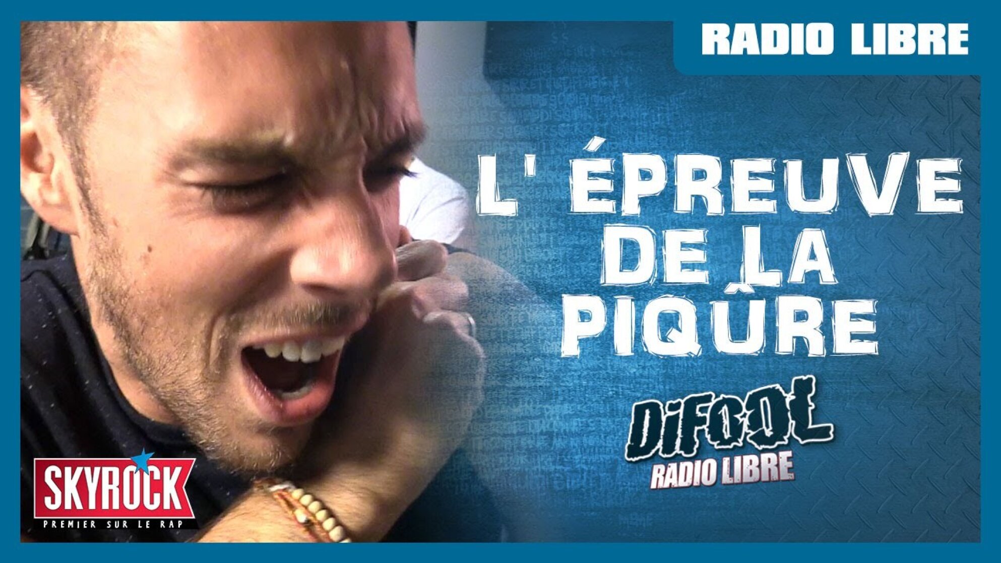 L'épreuve de la piqûre en direct et pour tout le monde ! #LaRadioLibre