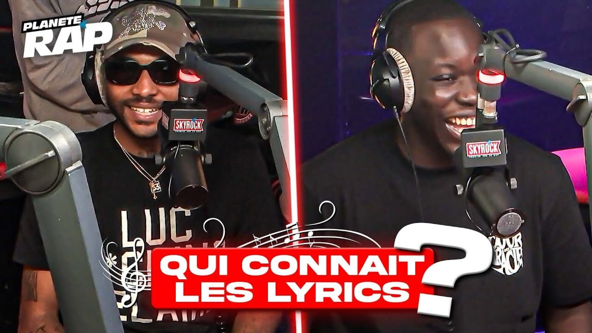 QUI CONNAIT LES LYRICS ? (avec S.Pri Noir & 8ruki) #PlanèteRap