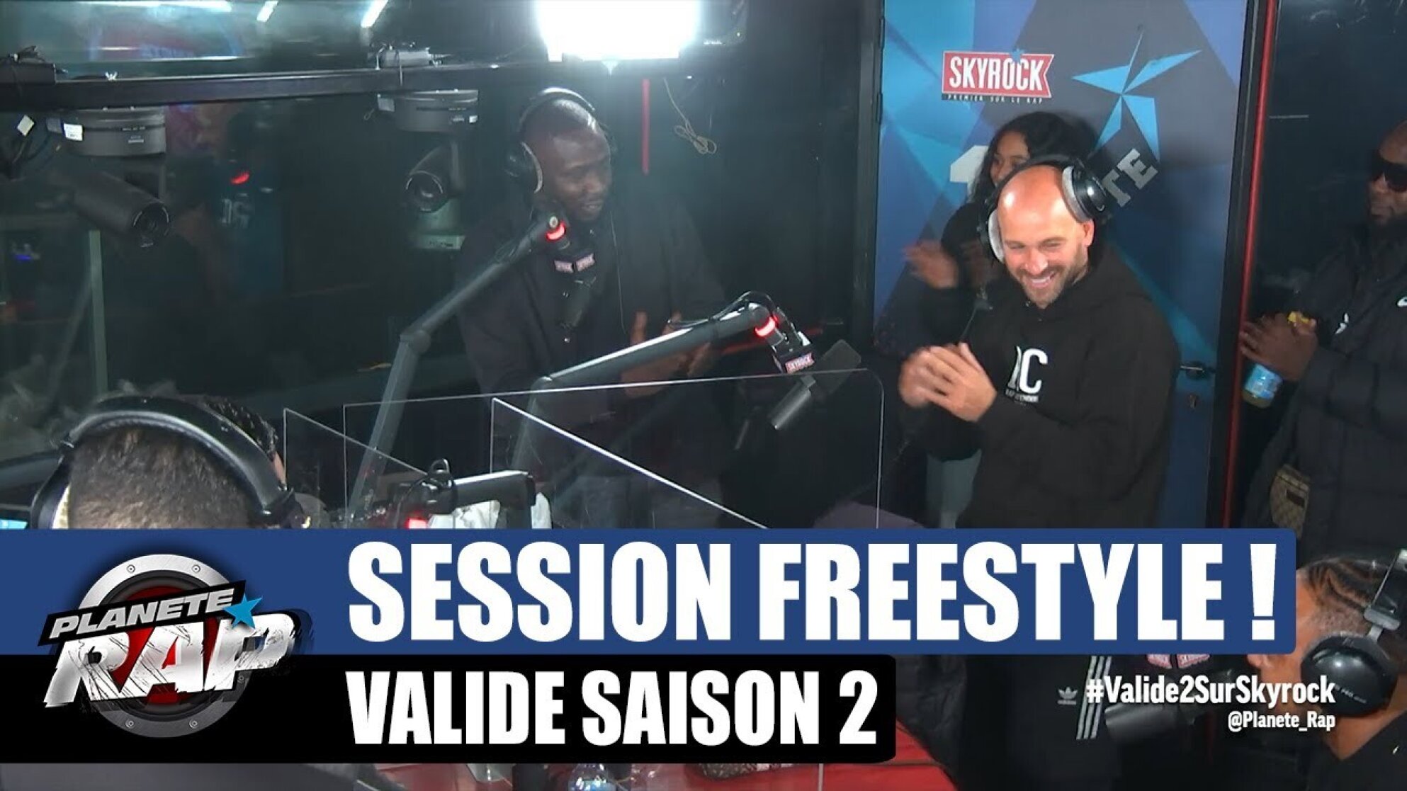 GROSSE session LIVE avec Alonzo, Laeti, 2N (Saïdou Camara), La Malfrappe et Reda ! #PlanèteRap