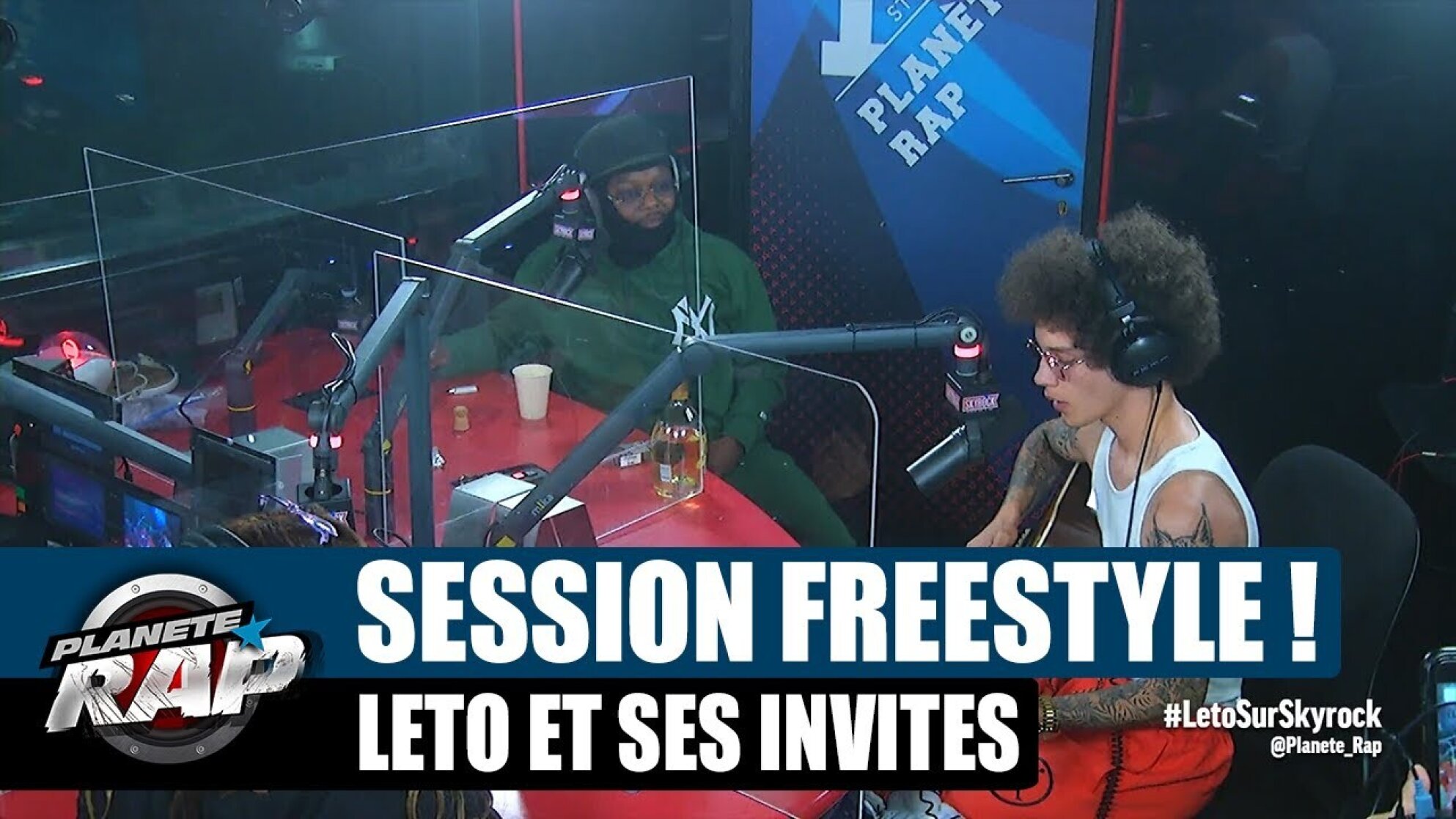 Leto - Session freestyle avec Robin & Chanel ! #PlanèteRap