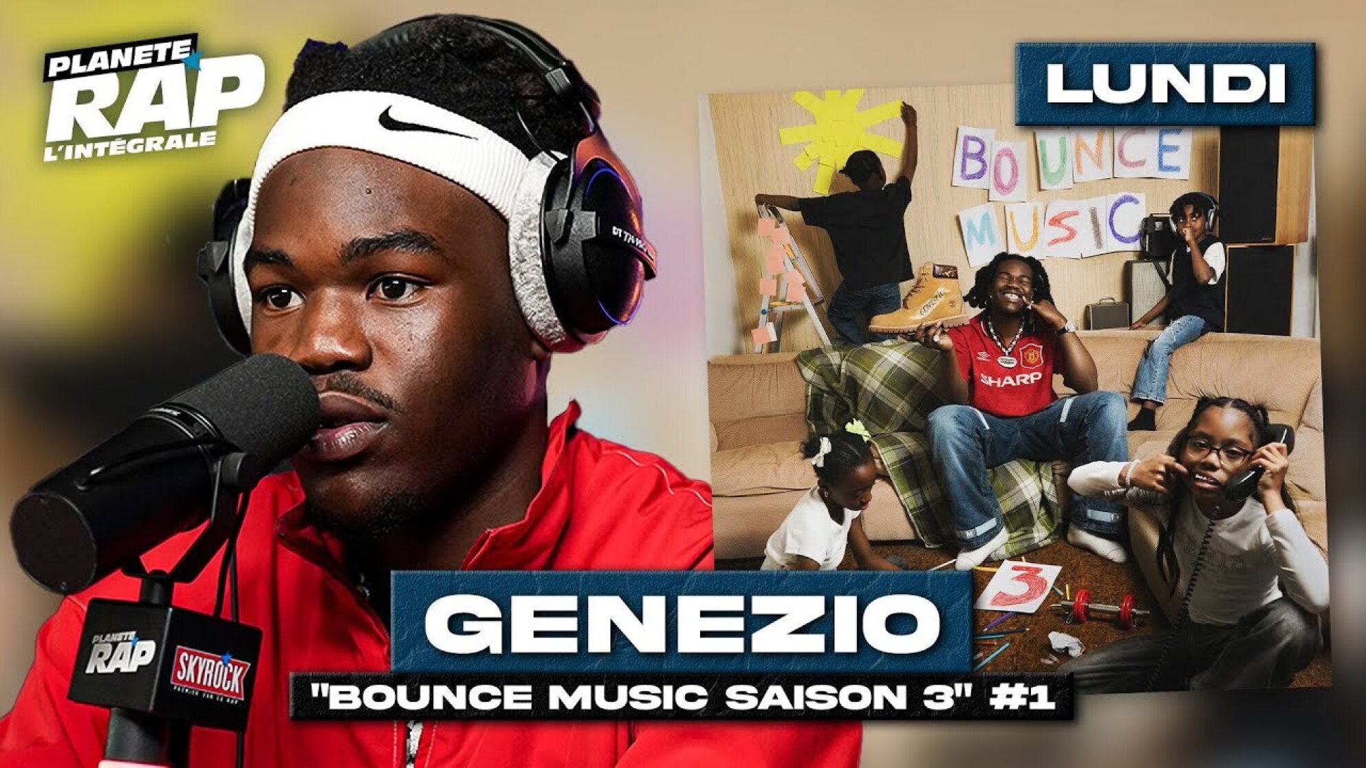 #PlanèteRap Genezio "Bounce Music Saison 3" avec MS Tungi, Djiggy, & Fred Musa (1/5)