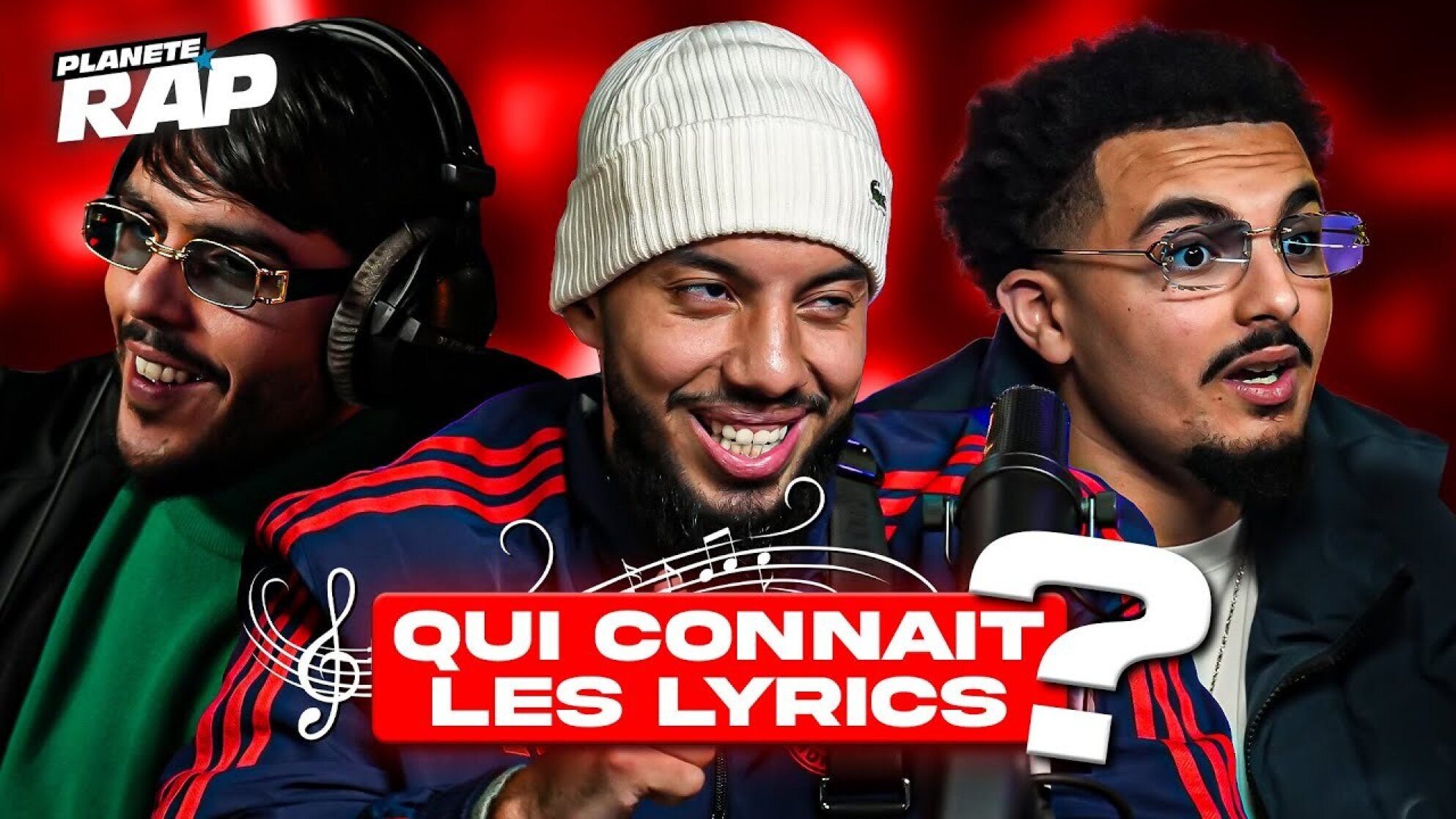 QUI CONNAIT LES LYRICS (avec Emkal, RK, Josas, Udeyfa, Sirine LV & Azaustudio) #PlanèteRap