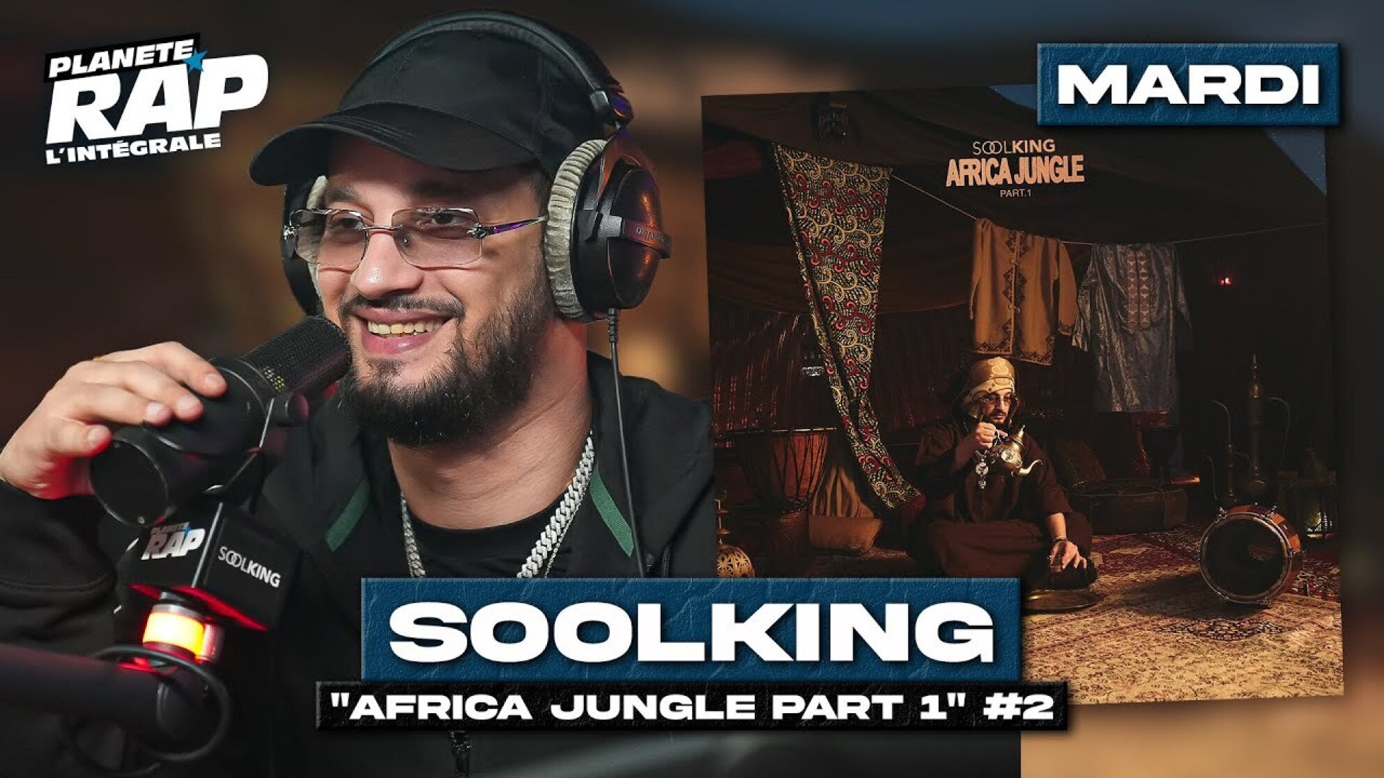 #PlanèteRap Soolking "Africa Jungle Part 1" avec Graya, La Quica, SLK, Bad'M... & Fred Musa ! (2-5)