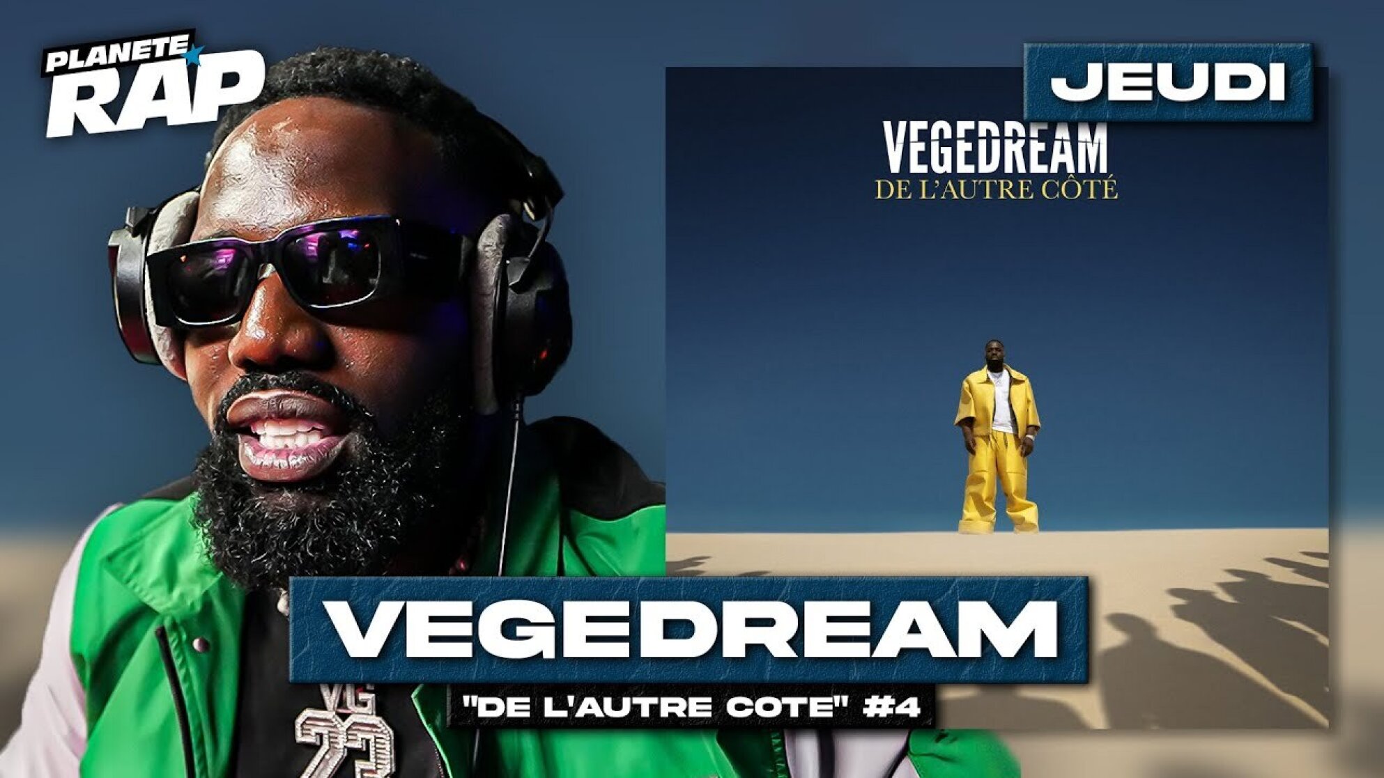 #PlanèteRap Vegedream "De l'autre côté" avec Low Jay, Maud Elka, Lisando Cuxi & Fred Musa ! (4/5)