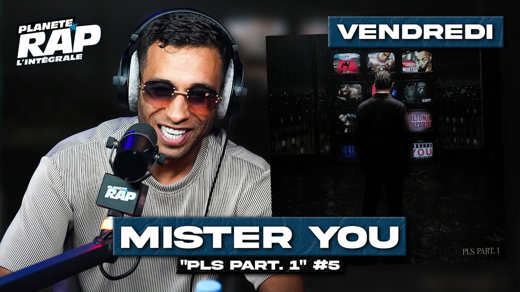 #PlanèteRap Mister You "PLS Part.1" avec Mister You, ISK, Hayce Lemsi, L'Allemand & Fred Musa (5/5)