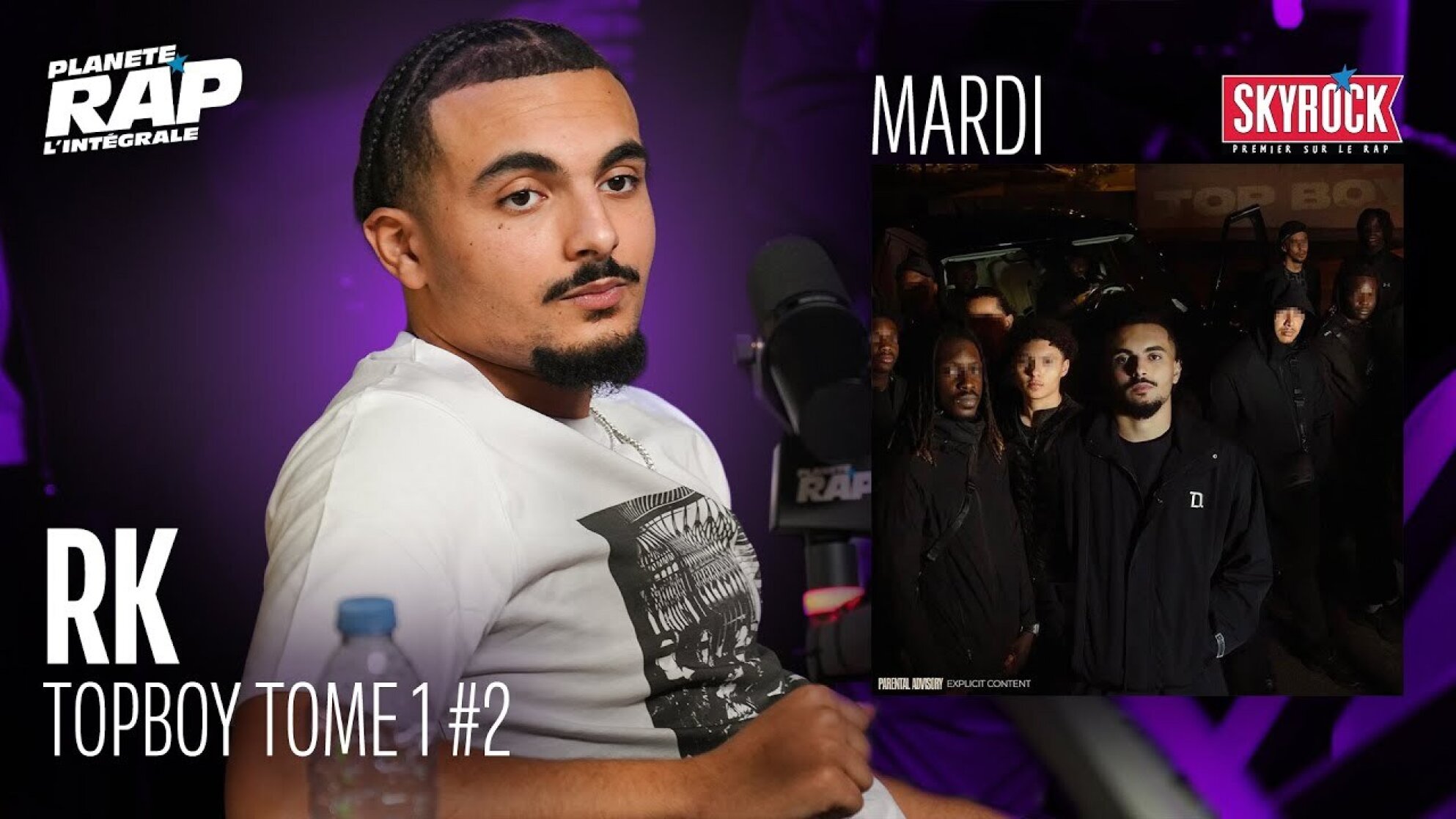 #PlanèteRap RK "TopBoy Tome 1" avec Billy, CDS, Vapss, Fumier, La Stuff... & Fred Musa ! (2-5)