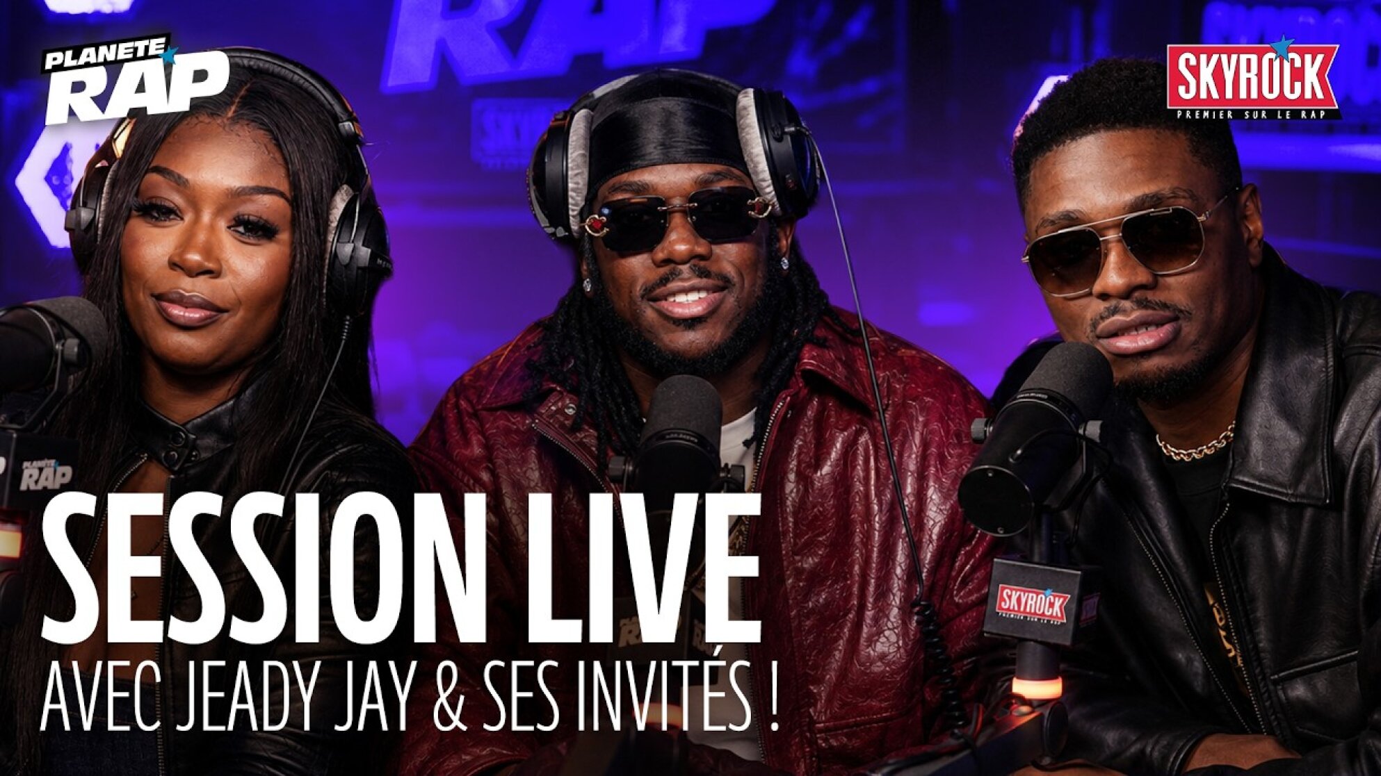 SESSION LIVE avec Jeady Jay, Beka Gyal, Agatchu & Gally Garvey ! #PlanèteRap