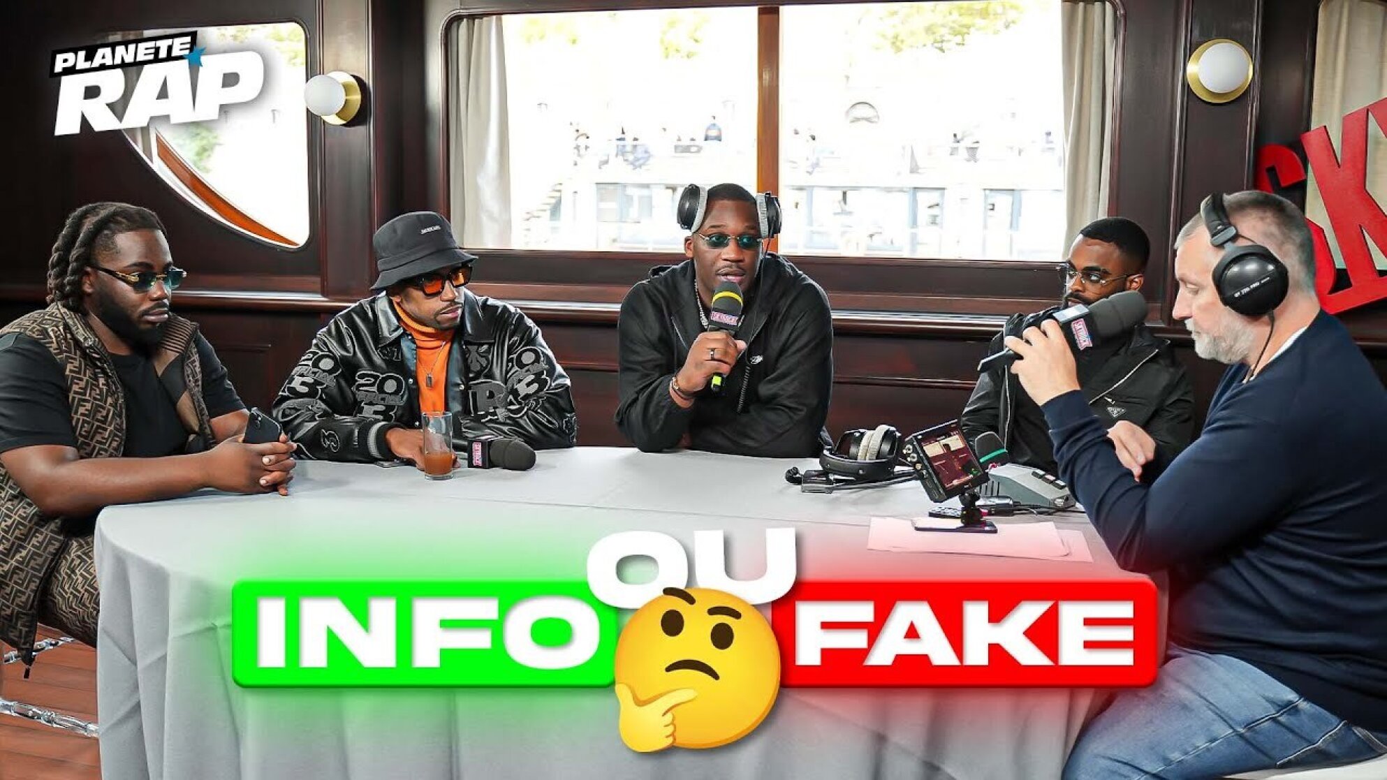 INFO ou FAKE ? (avec SDM, Dany Synthé, Likma 140 et Kavadaveu) #PlanèteRap