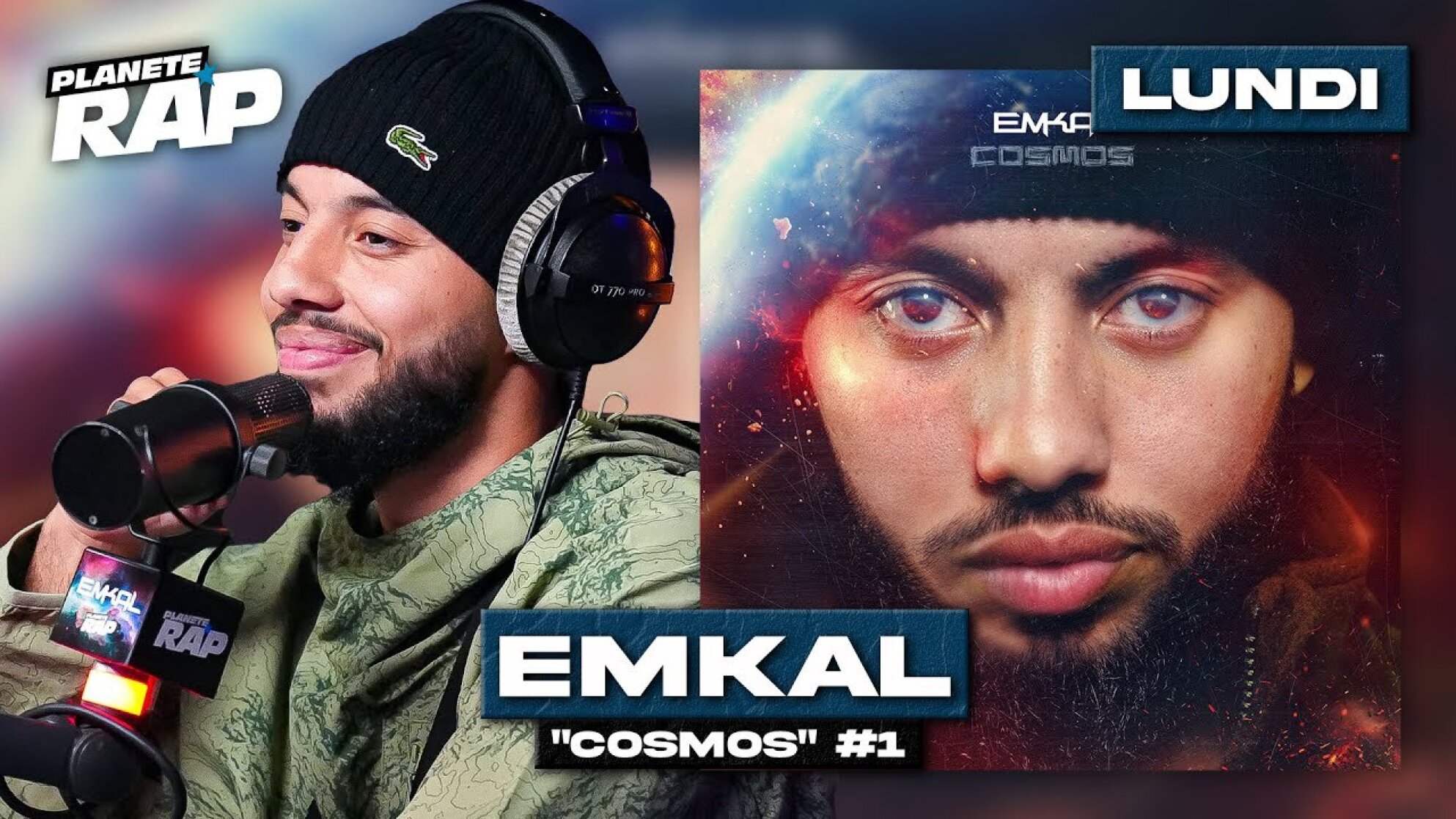 #PlanèteRap Emkal "Cosmos" avec Graya, La Quica, Gama, Behello & Fred Musa ! (1/5)