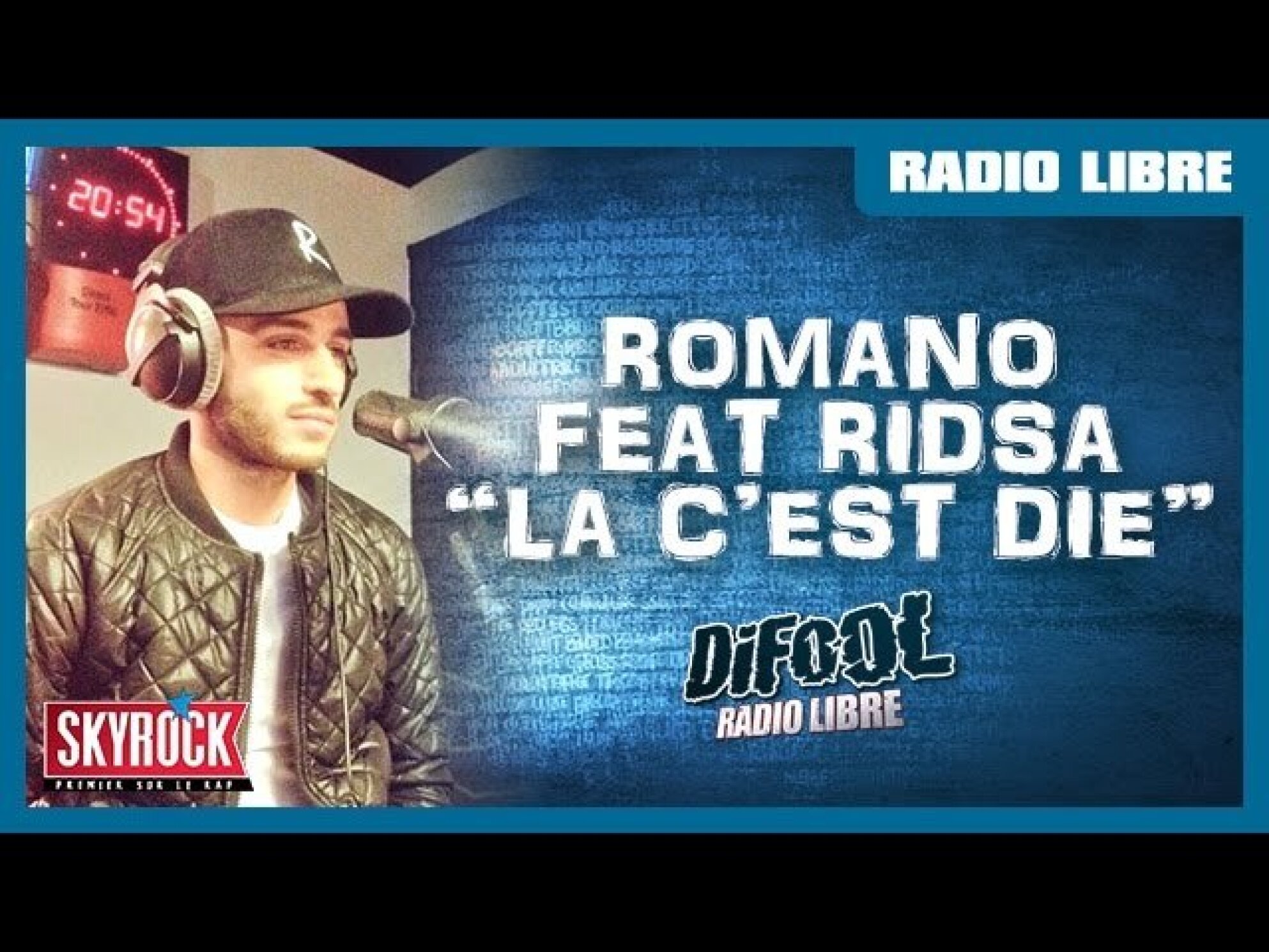 Romano feat. Ridsa "La c'est die" en live #LaRadioLibre