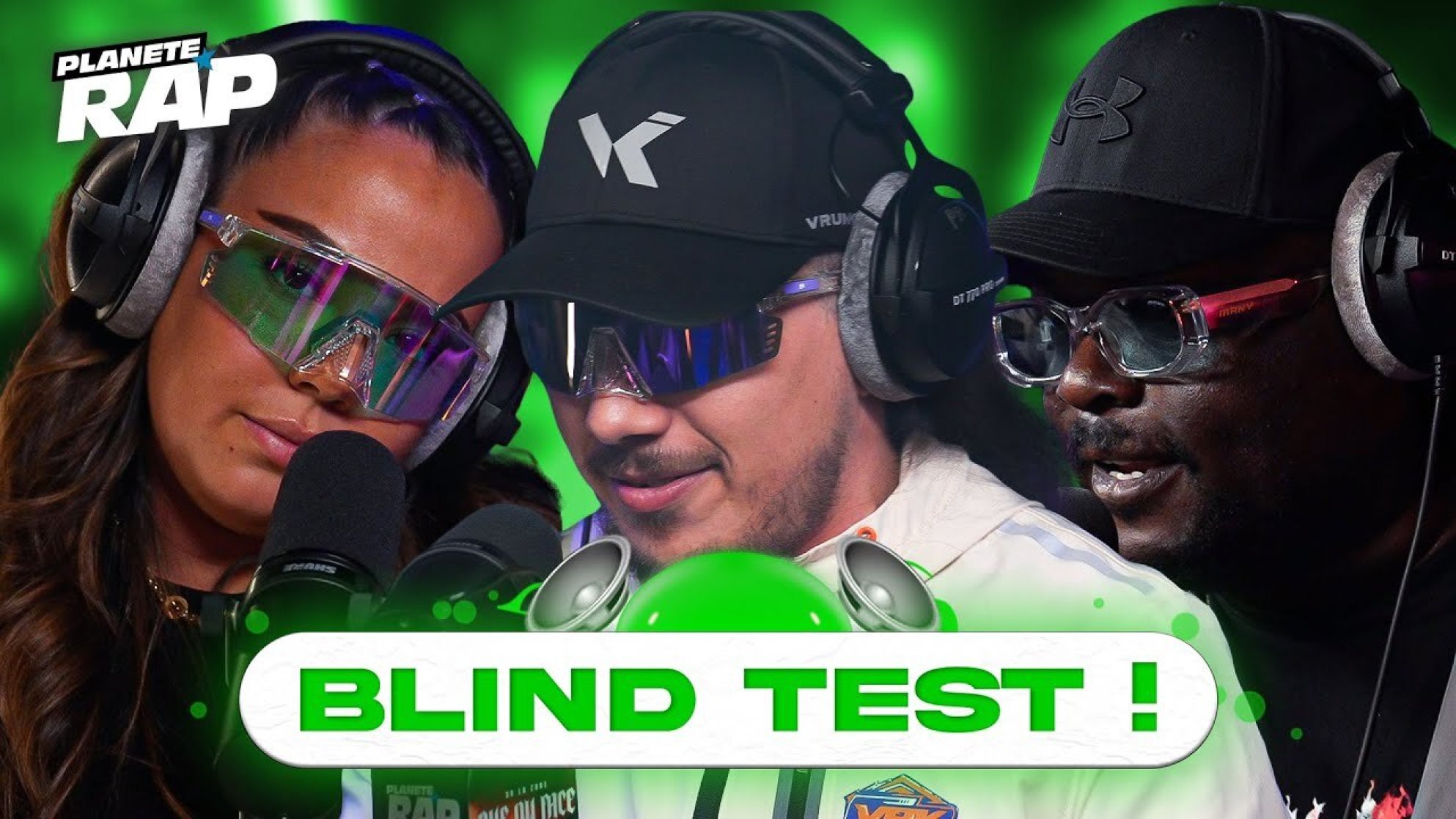 Le BLIND TEST avec So La Zone, Graya, Nia, Lucho & Fred Musa ! #PlanèteRap