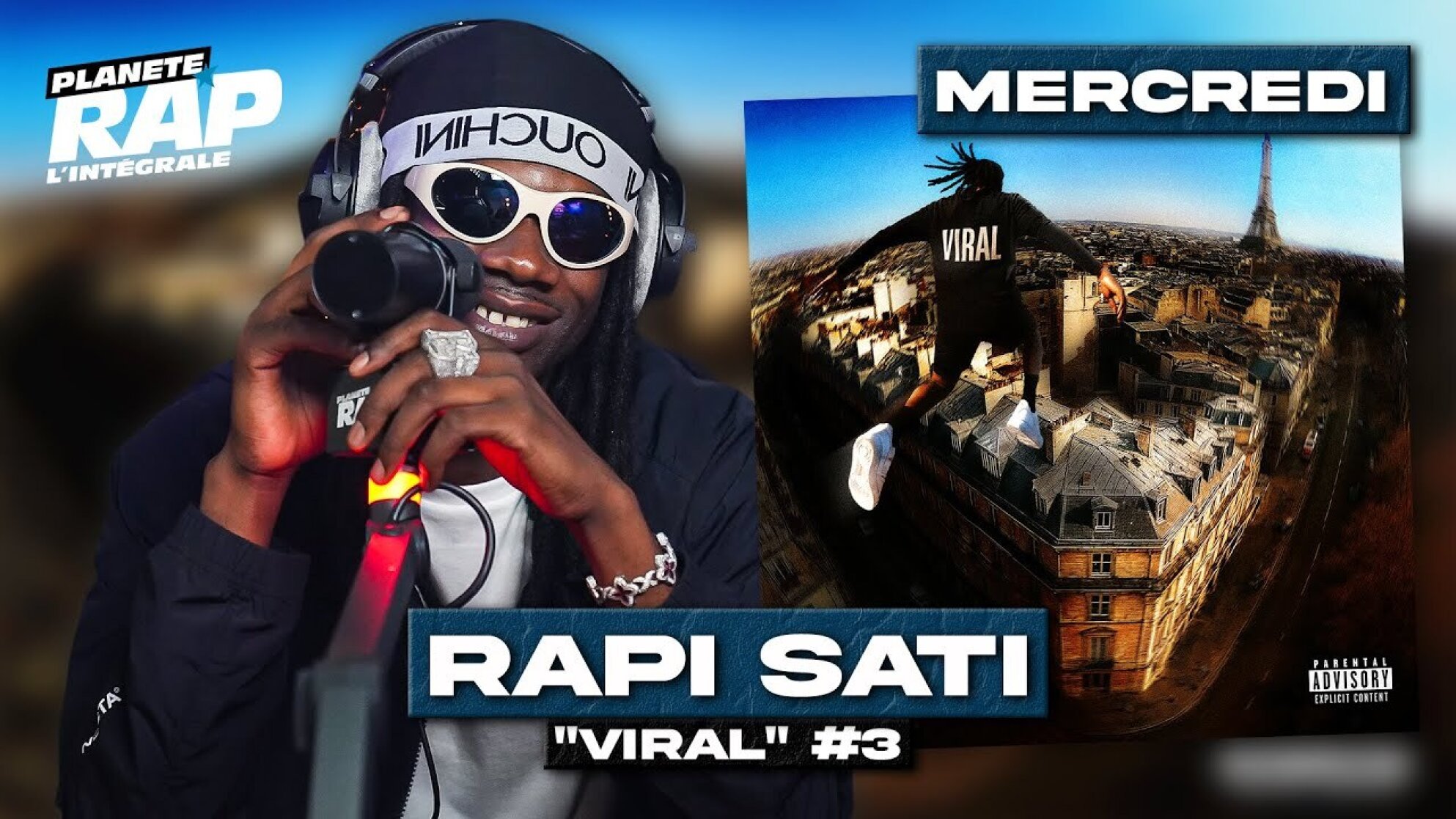 #PlanèteRap Rapi Sati " Viral " avec Kodes, Chakal, Tee Indus, L2J & Fred Musa ! (3-5)