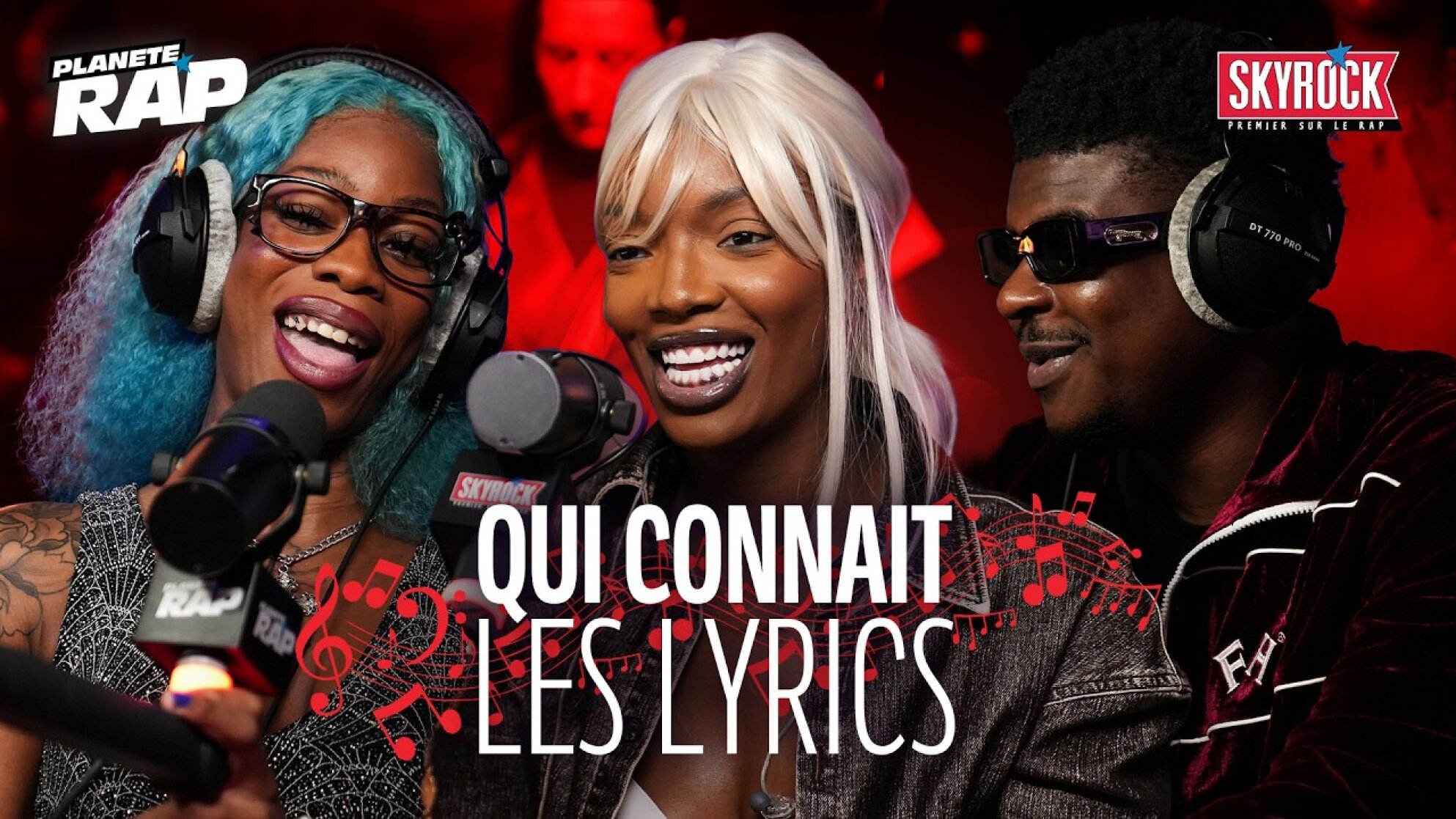 QUI CONNAÎT LES LYRICS avec DAVINHOR, Sparrow, Sikem, Hulk, Komanass & Banklaady ! #PlanèteRap