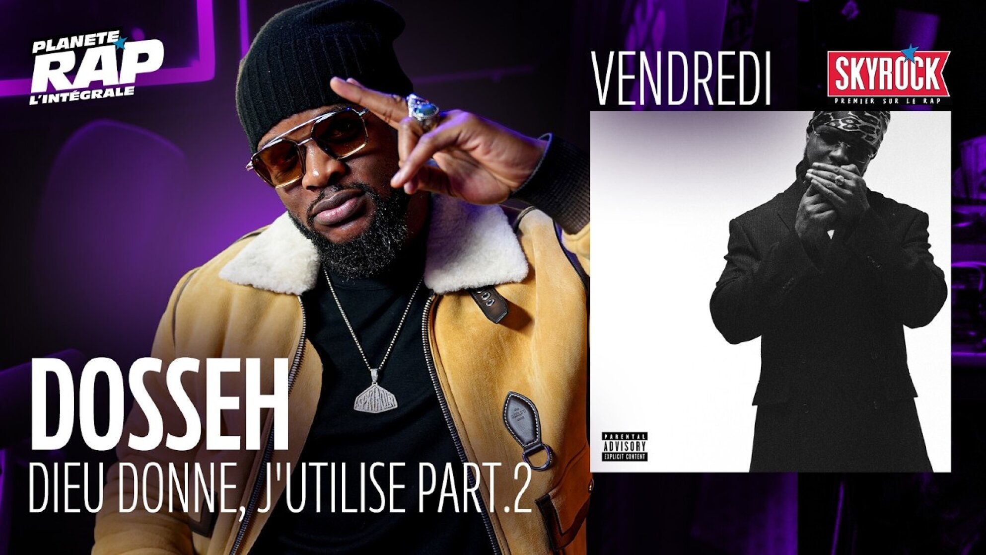 #PlanèteRap Dosseh "Dieu Donne, J'utilise part.2" avec Fred Musa ! (5-5)