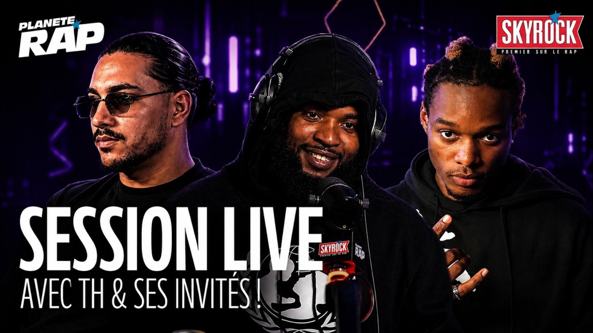 SESSION LIVE avec TH, LA BOURSE, Yoshimura, Nfh Frica, rikso7z, D2L & Ouka ! #PlanèteRap