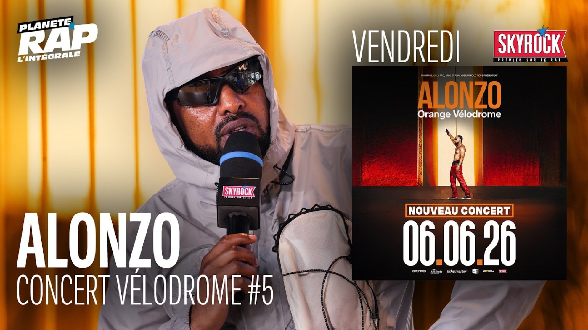 #PlanèteRap Alonzo - Concert Vélodrome avec Le Bigs, Saf, Hiitch & Fred Musa ! (5-5)