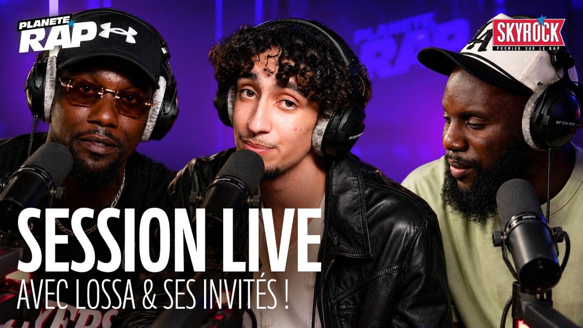 SESSION LIVE avec Lossa, Still Fresh, Dybrv, Driko, Loko, Balay K, FOF  ! #PlanèteRap