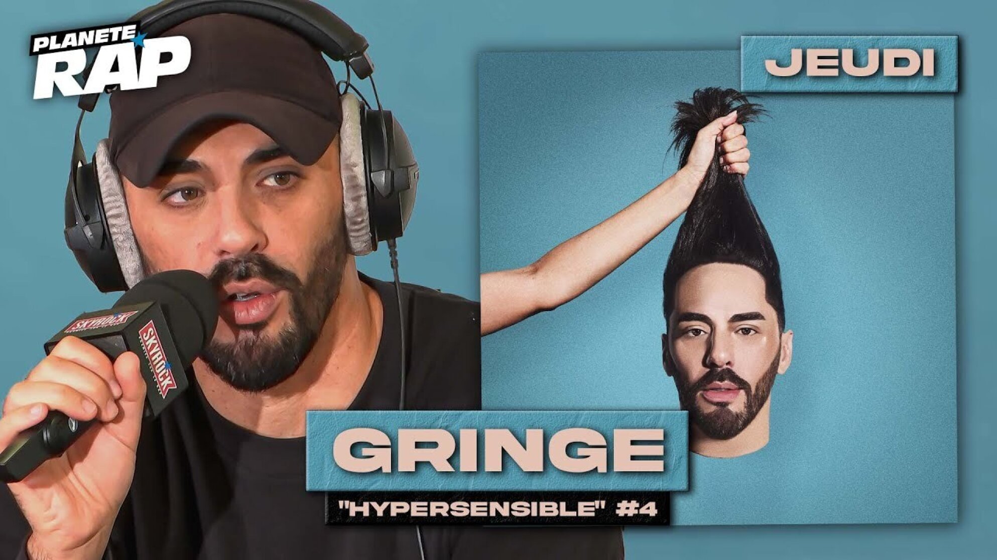 #PlanèteRap Gringe Hypersensible avec Fred Musa ! (4-5)