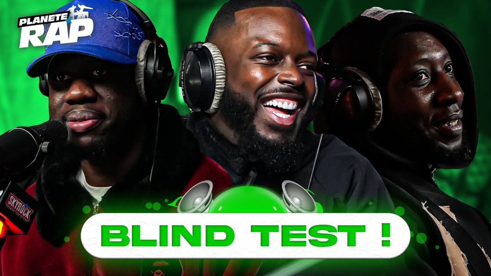BLIND TEST ! (avec Keblack, Franglish, KRK, Mkz03, Ibra50k) & Fred Musa #PlanèteRap