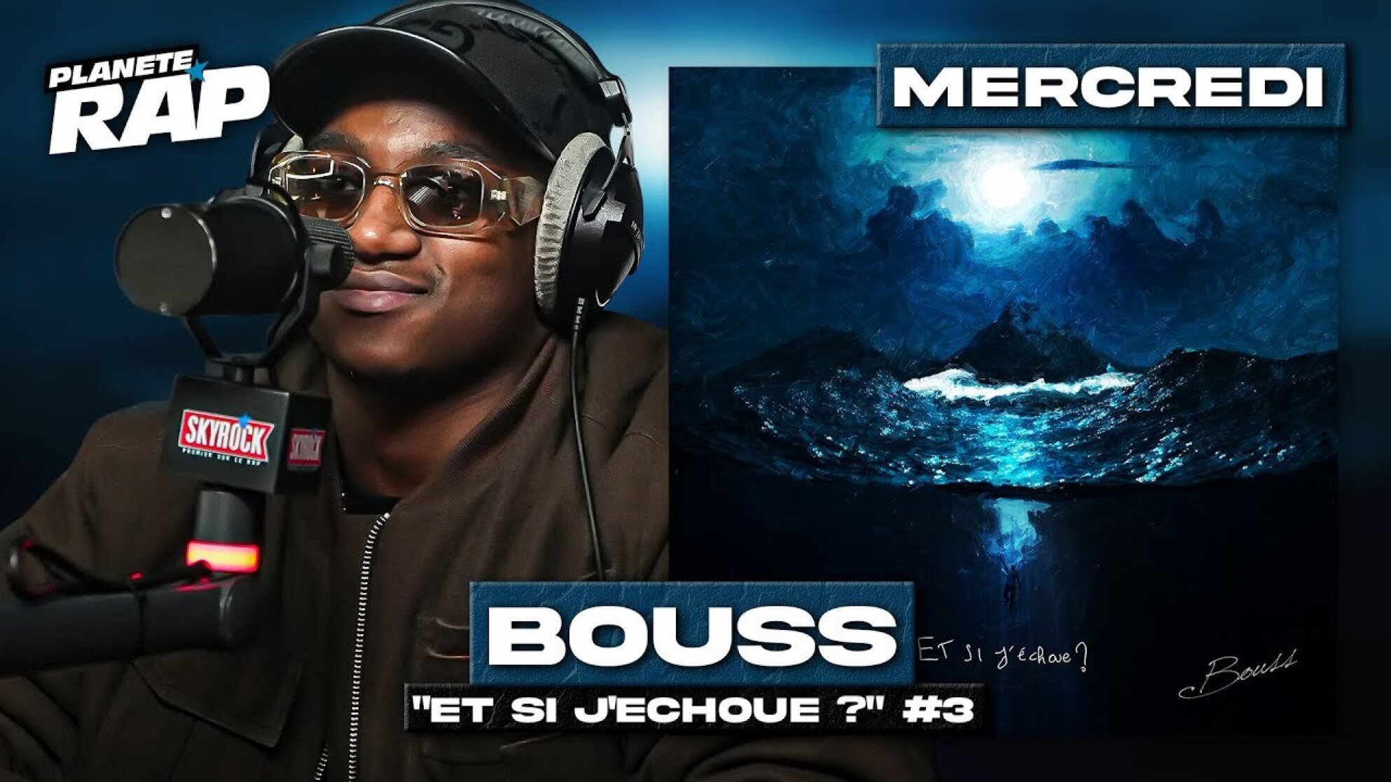 #PlanèteRap Bouss "Et si j'échoue ?" avec Soustaga, JeuneB, Malik & Fred Musa (3/5)