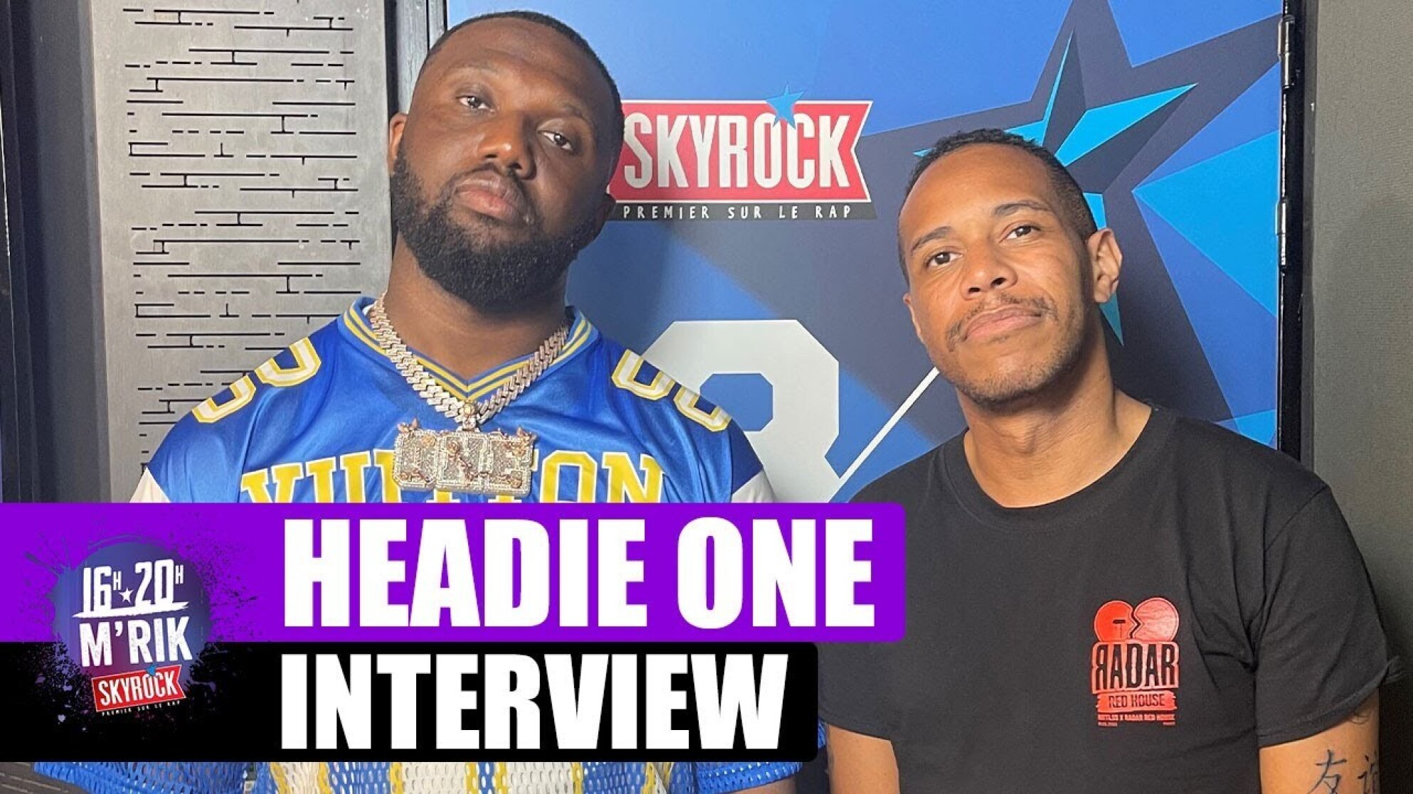 Interview Headie One "Il est très fort Gazo" #Skyrock