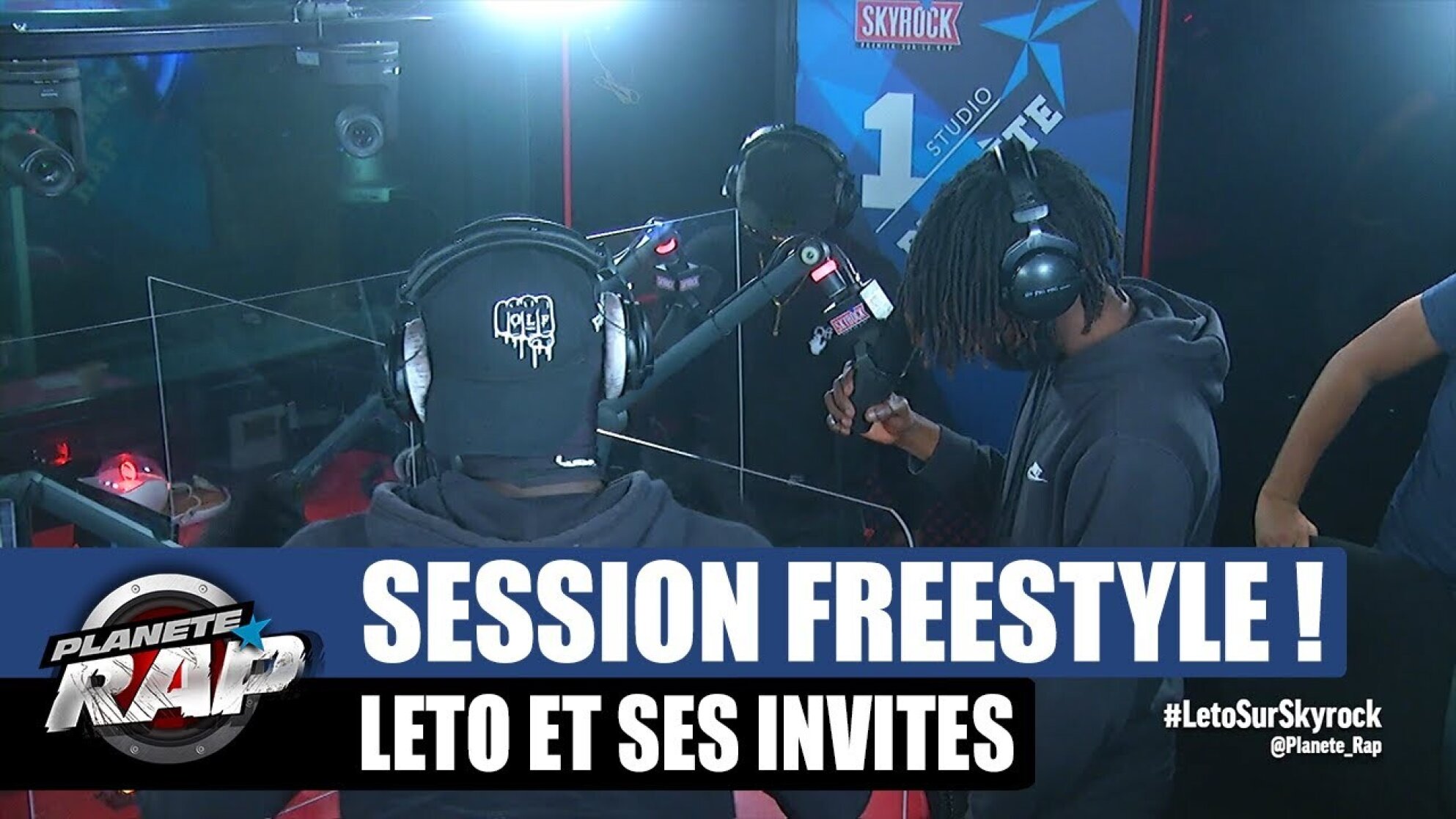 Leto - Session freestyle avec La Fel & Minger ! #PlanèteRap