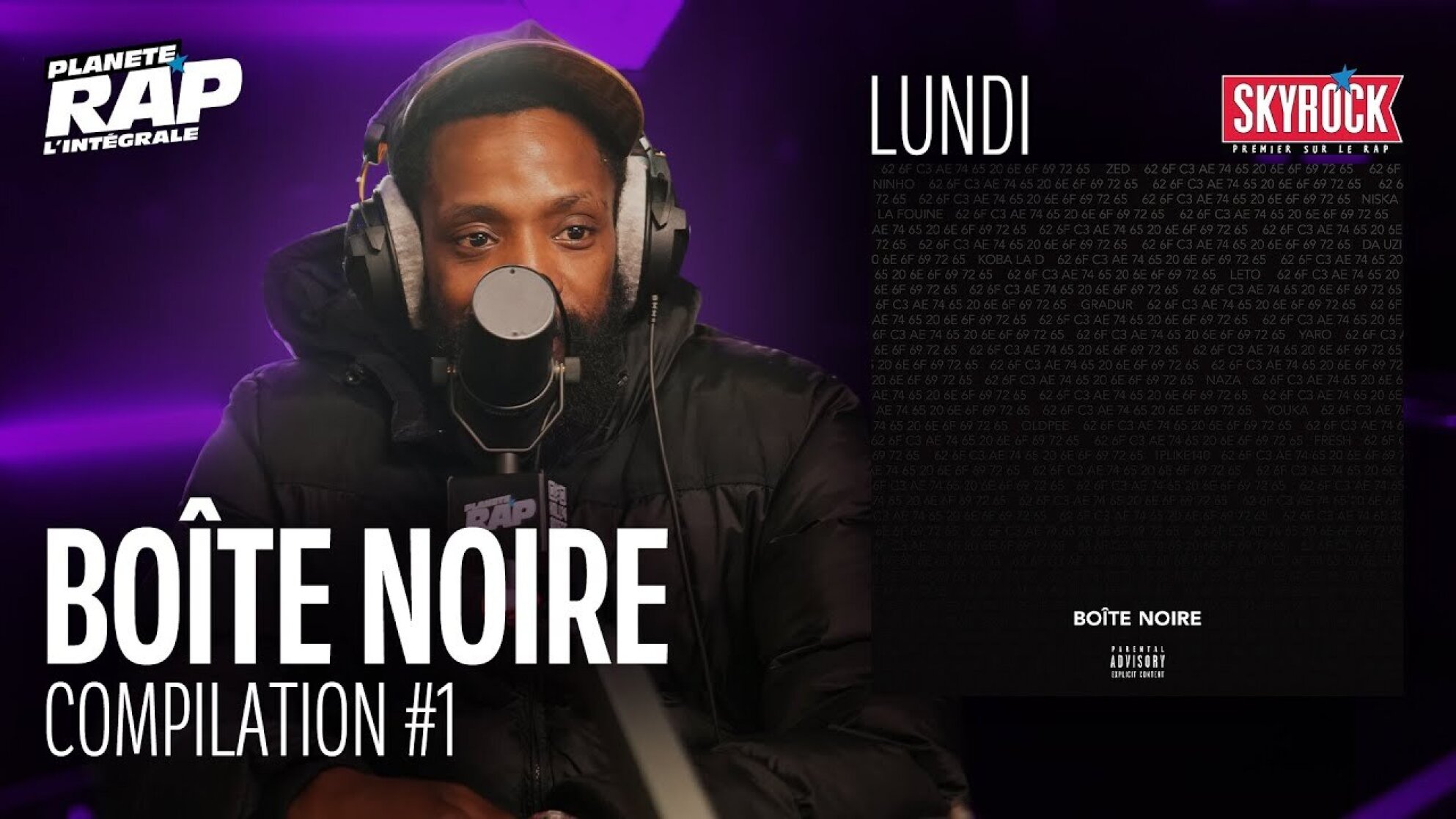 #PlanèteRap Boîte Noire avec Da Uzi & Fred Musa ! (1-5)