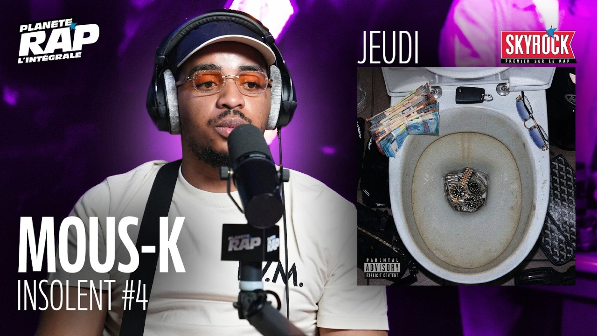 #PlanèteRap Mous-K "Insolent" avec Lossa, Loana, Iselena, Messld & Fred Musa ! (4-5)