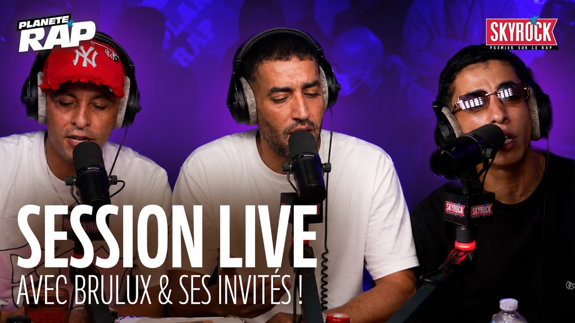 SESSION LIVE avec Brulux, SOY, Hayce Lemsi, GZ, Younsy, La boiss, Tino & Kams ! #PlanèteRap