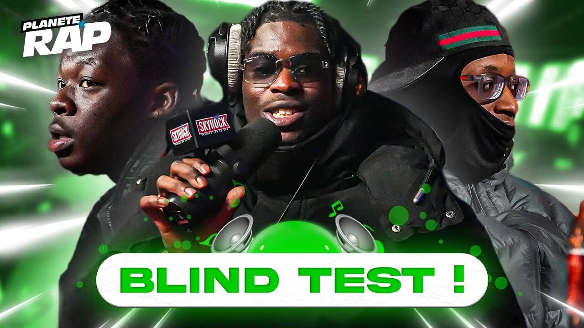 BLIND TEST REVERSE ! (avec Rsko, 3xdavs, Yaya impliqué & Albi) #PlanèteRap