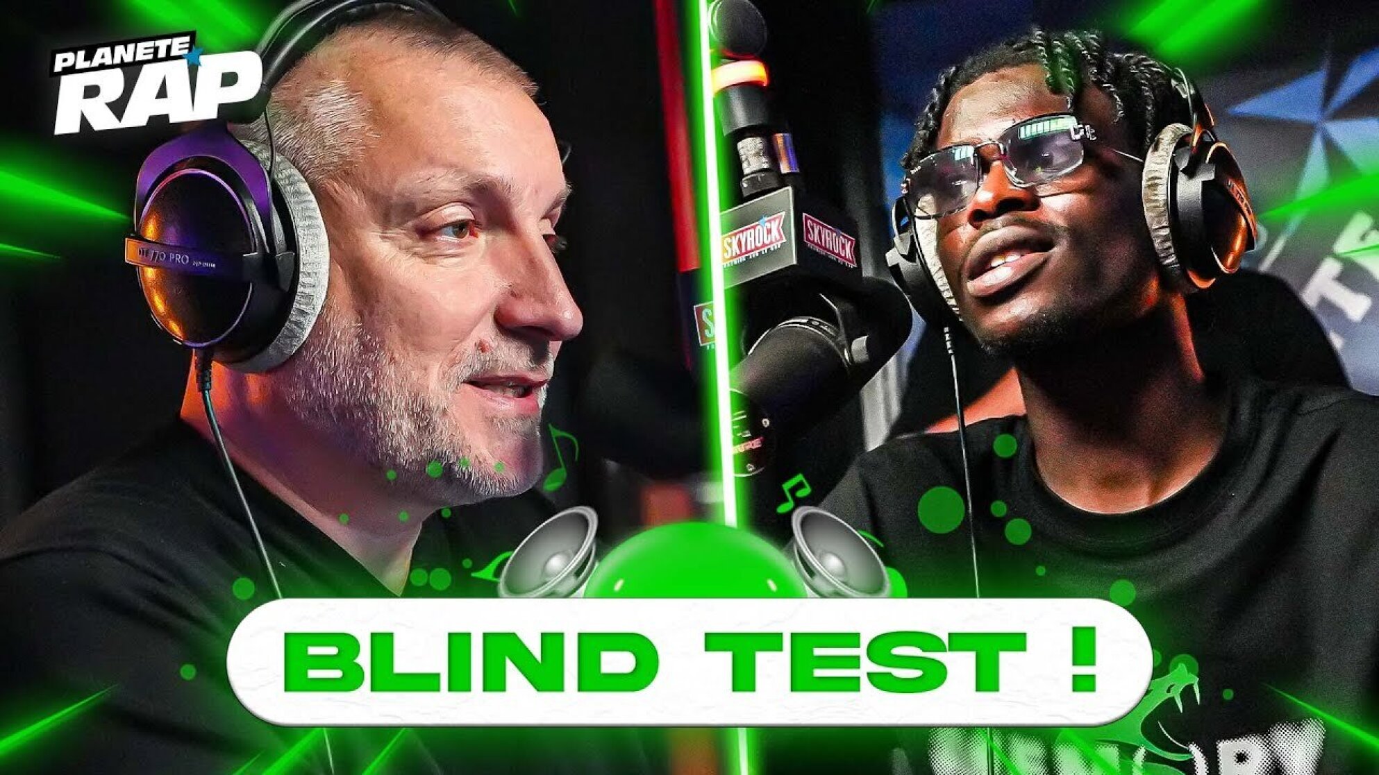 BLIND TEST ! (avec Rsko, R8, LVS, KrustyOSP & Fred Musa) #PlanèteRap