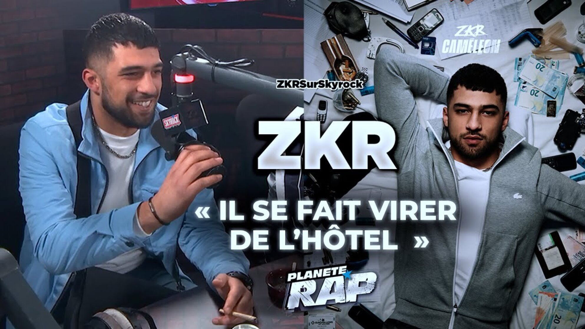 ZKR SE FAIT VIRER DE L'HÔTEL ! #PlanèteRap