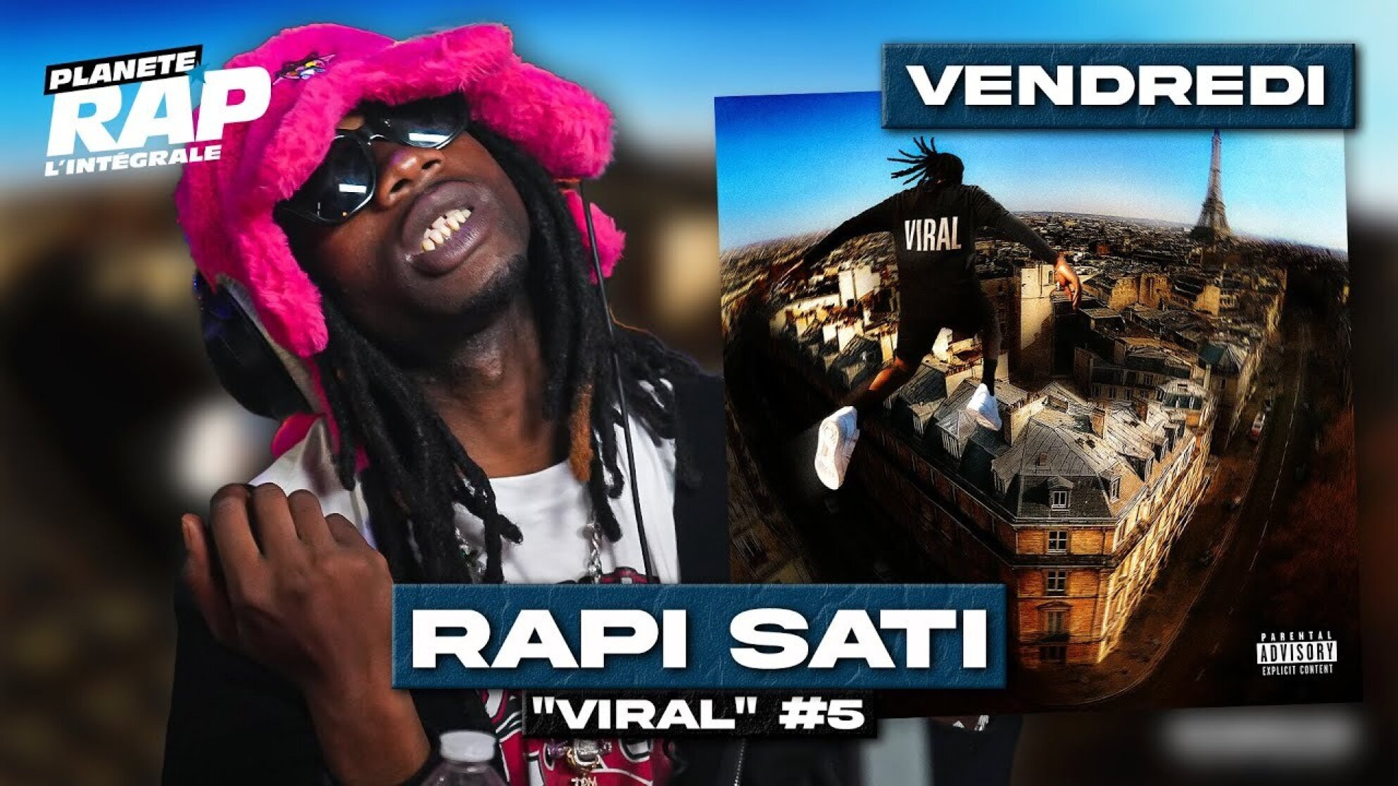 #PlanèteRap Rapi Sati " Viral " avec Junior Bvndo, RDR, Le Crime, Djvck ... & Fred Musa (5/5)