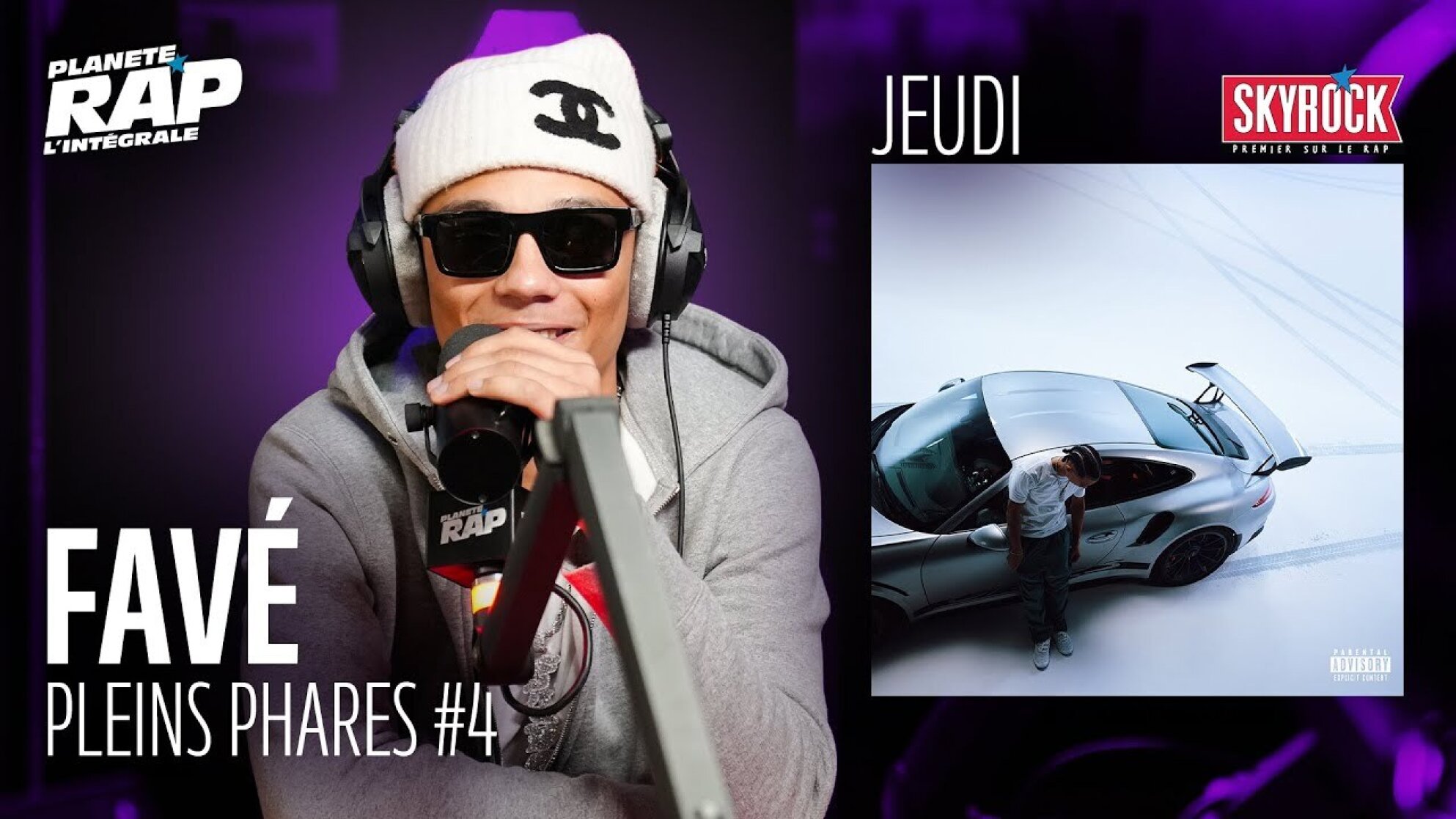 #PlanèteRap Favé "Pleins phares" avec Decimo, Yoko & Fred Musa ! (4-5)