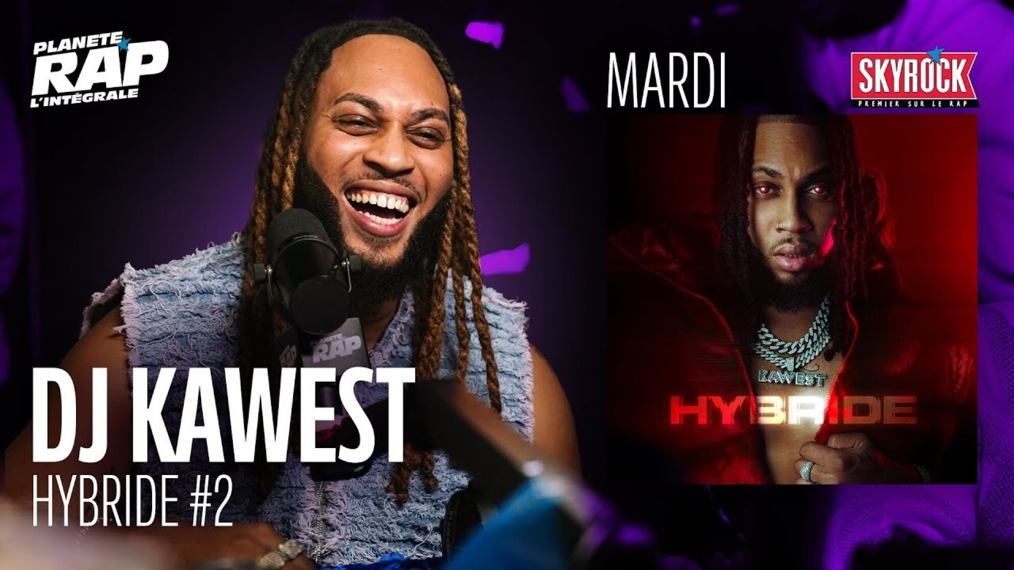 #PlanèteRap DJ Kawest "Hybride" avec Lestin, MIK L, Forever, Nesly, Zoelucy...& Fred Musa ! (2-5)