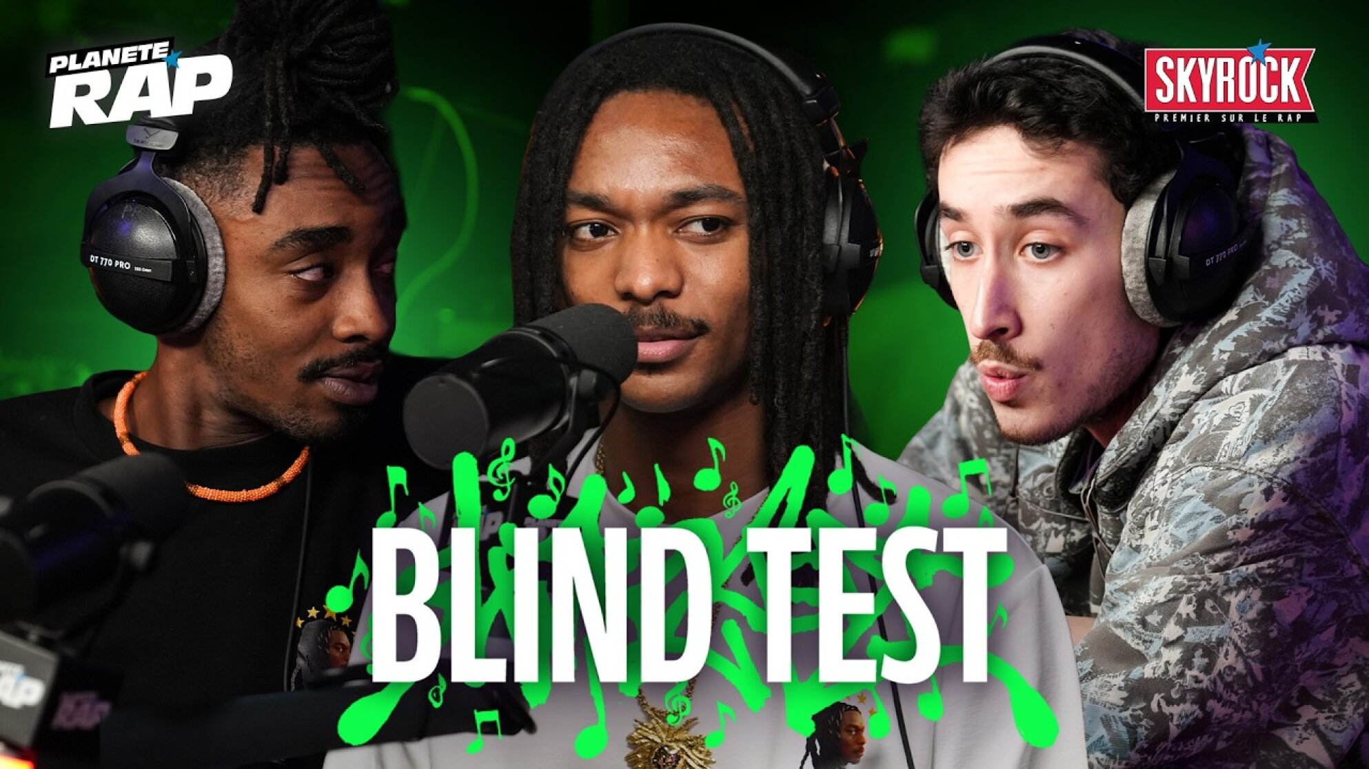 BLIND TEST avec Jeune Lion, Kei, Mayo, 4ptn & Fred Musa #PlanèteRap