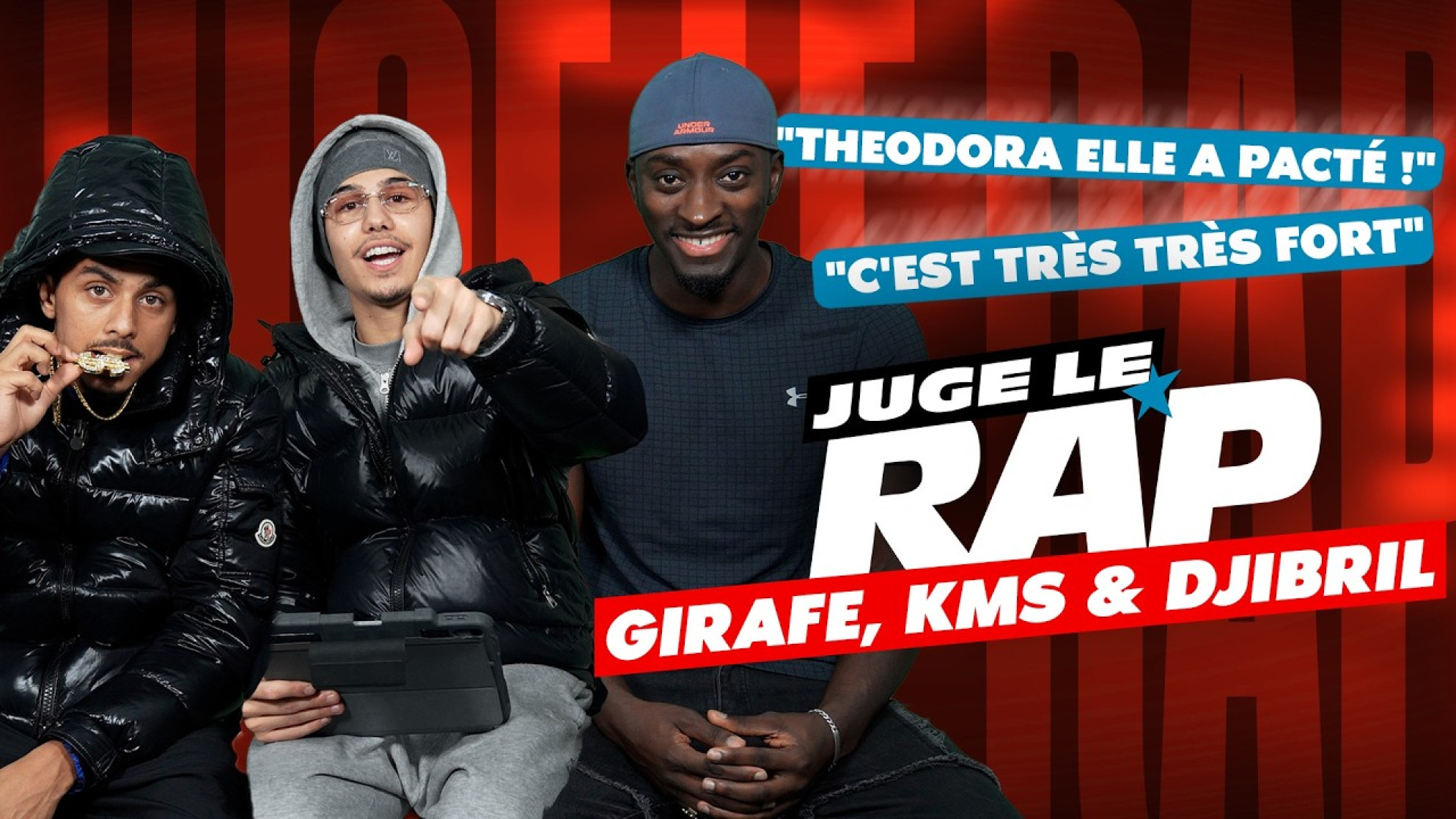 Girafe, KMS et Djibril JUGENT LE RAP (THEODORA, RNBOI, Rsko, Josas, DJ Kawest...) #JLR