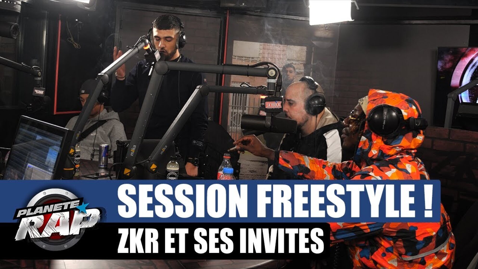 Zkr - Session freestyle avec Nessbeal, Decimo & Favé ! #PlanèteRap