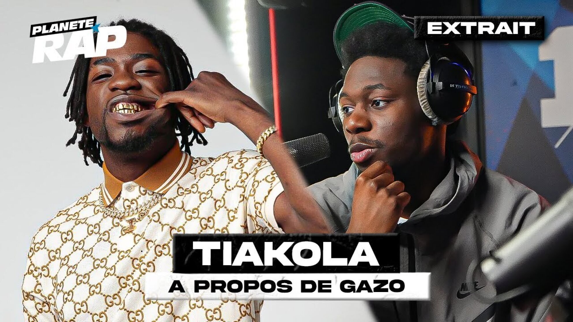 TIAKOLA NOUS DÉVOILE CE QU'IL PENSE DE GAZO #PlanèteRap