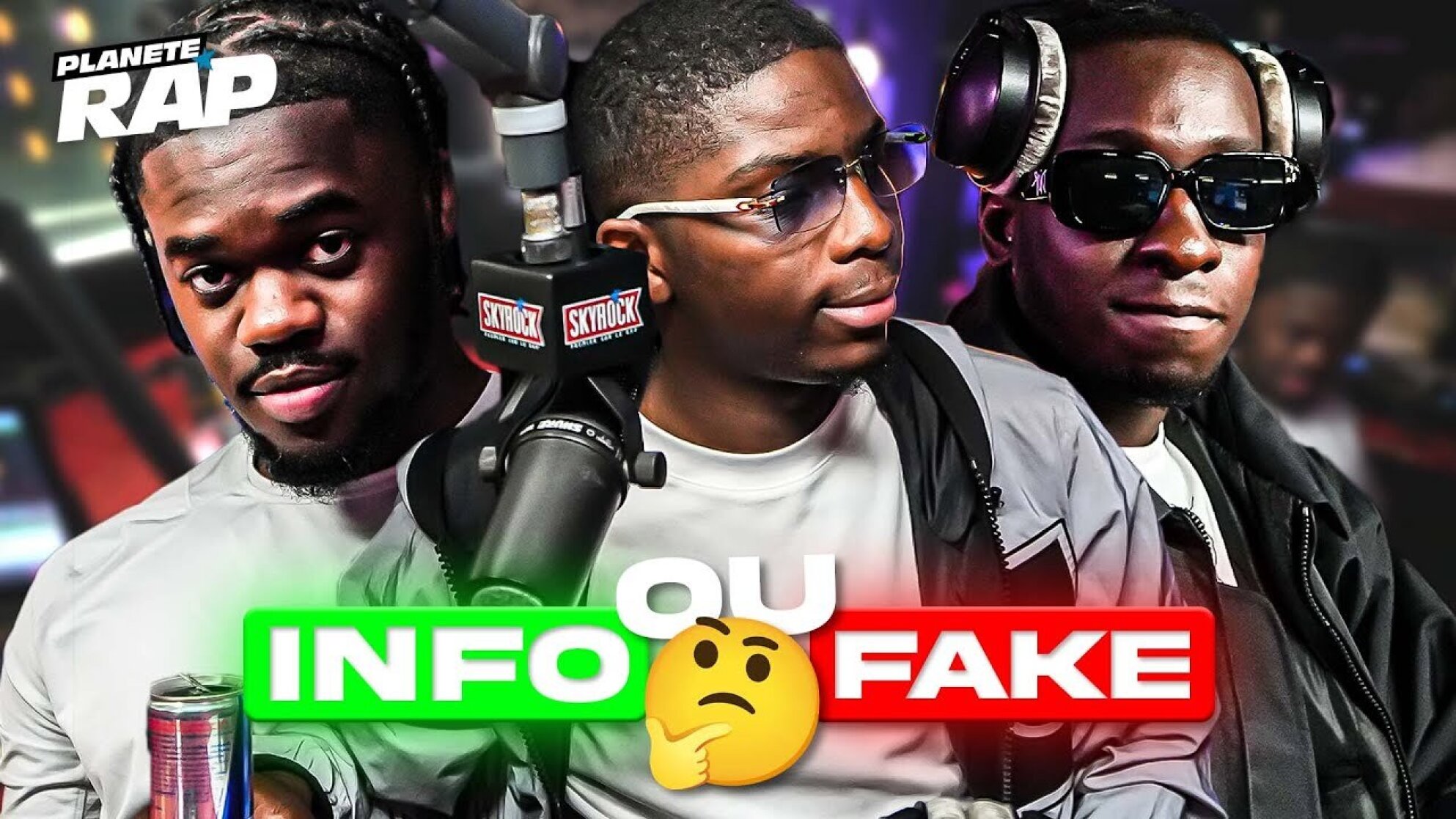 INFO OU FAKE ? (avec Uzi, Slkrack, Liim's & Popey) #PlanèteRap