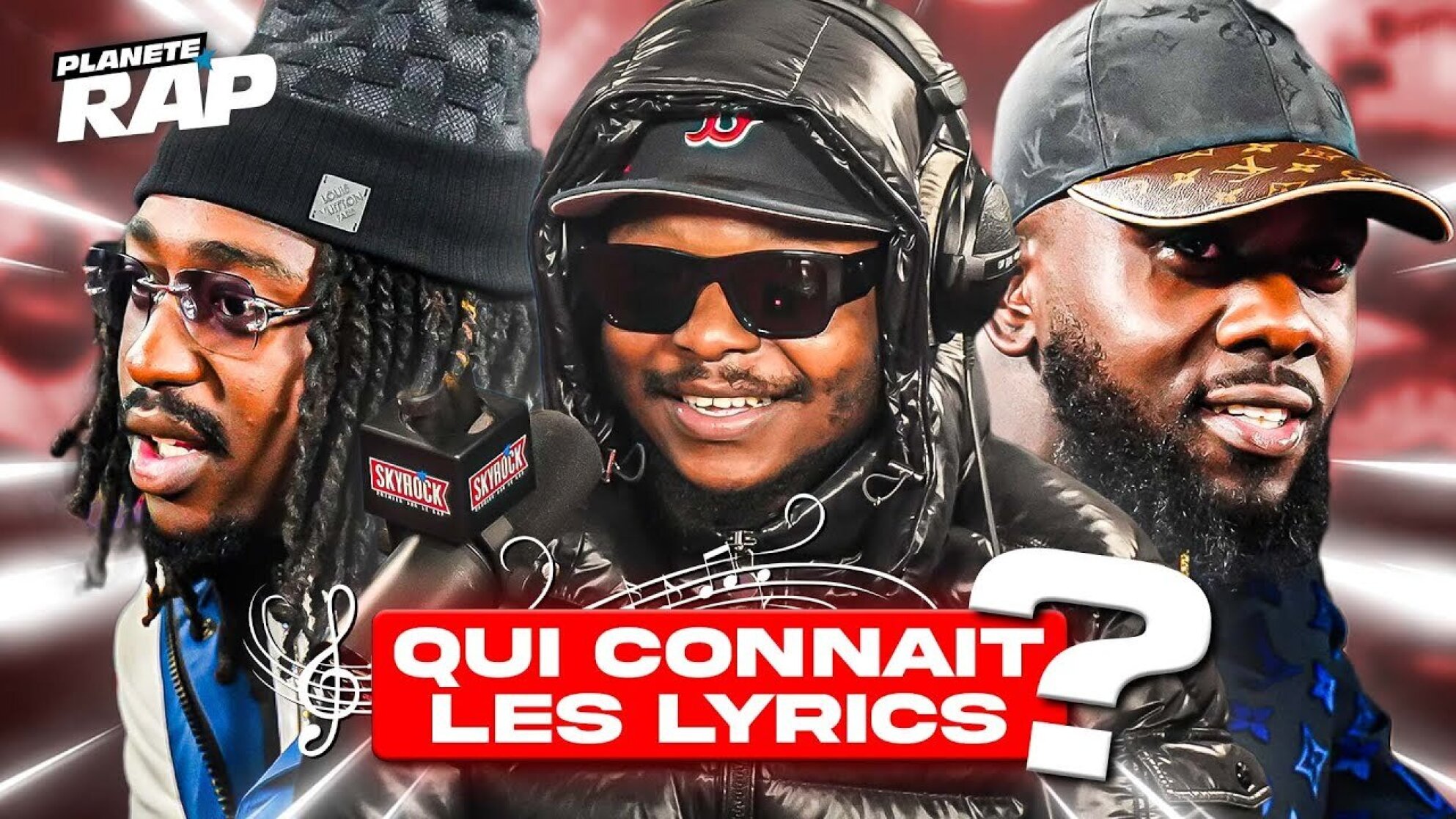QUI CONNAIT LES LYRICS ? (avec Leto, Kepler, Saamou Skuu, Bojack, B2 & 3xdavs) #PlanèteRap