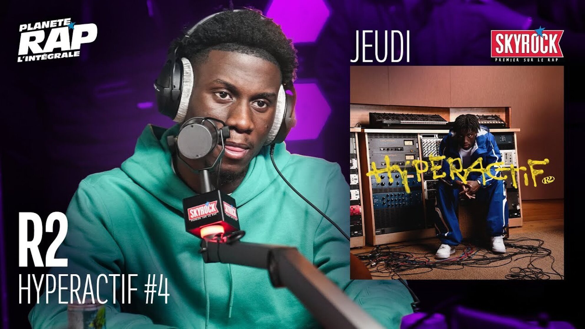 #PlanèteRap R2 "HyperActif" avec Costa, FP9, Ousmvne, Sacce, Tooki2beriz & Fred Musa ! (4-5)